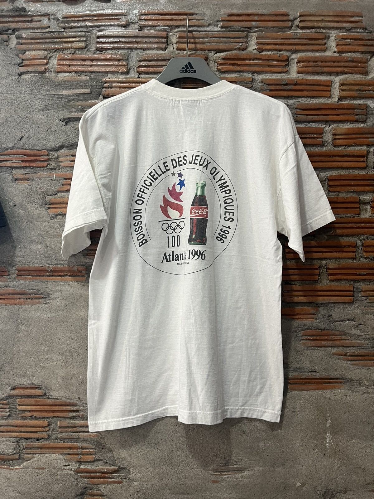 USA Olympics Vintage USA OLYMPIQUES Coca Cola 1996’s Atlanta 1996’s Size US XL / EU 56 / 4 - 3 Thumbnail