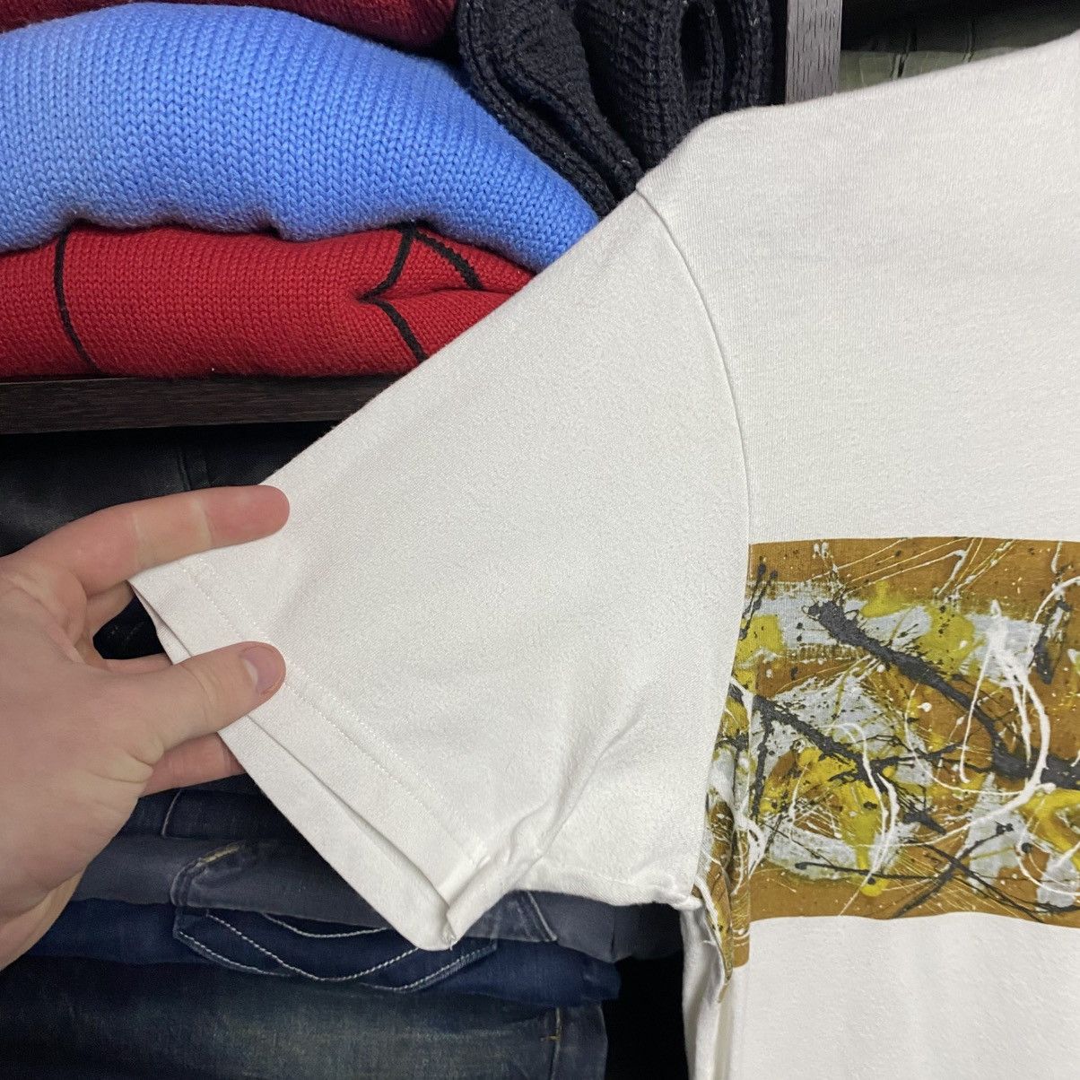 Uniqlo Designer Uniqlo x SPRZNY big logo y2k luxury tee size XS Size US XS / EU 42 / 0 - 3 Thumbnail