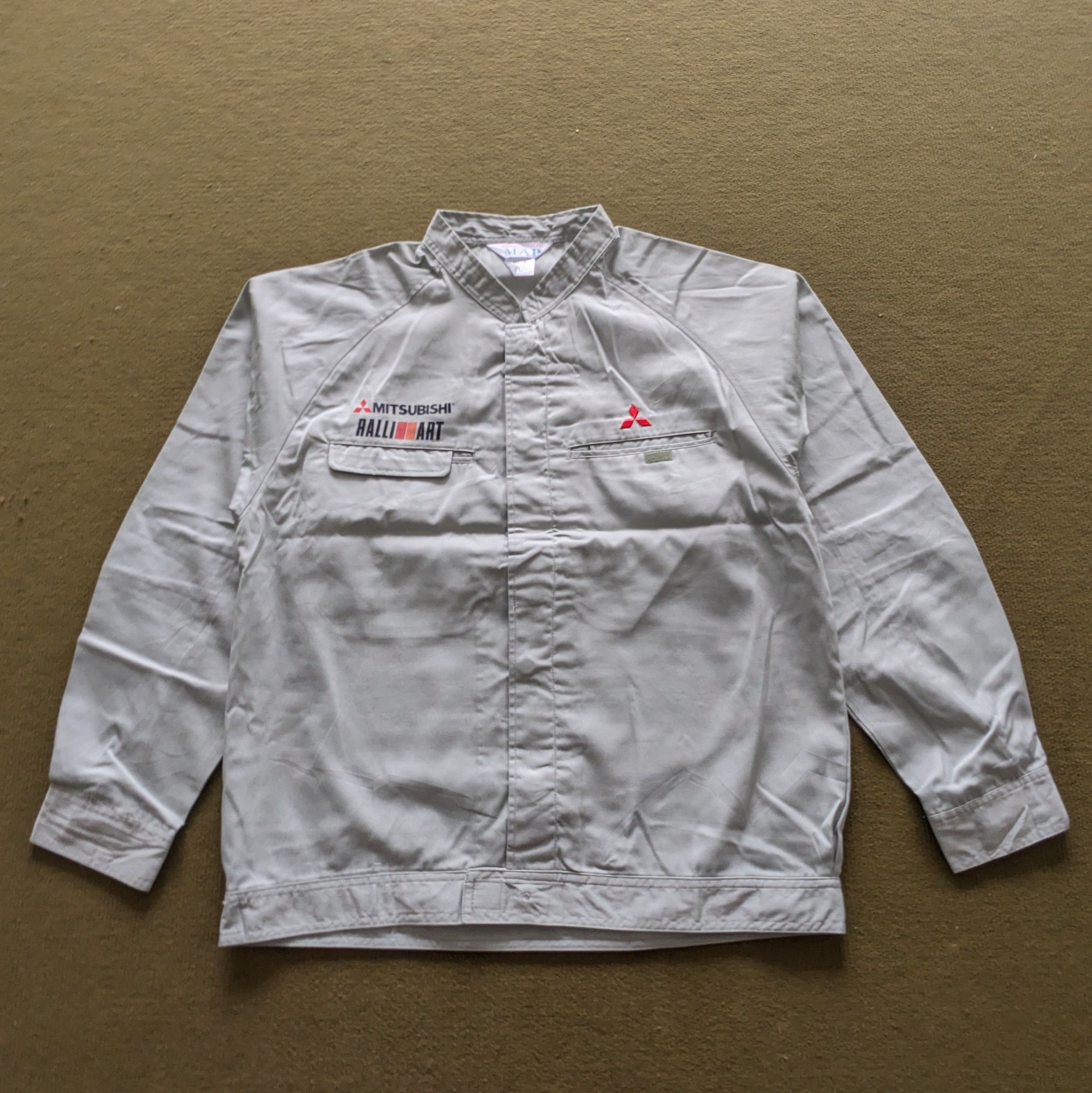 Other Vintage MITSUBISHI RALLI ART Racing Uniform Workers Jacket Size US L / EU 52-54 / 3 - 2 Thumbnail