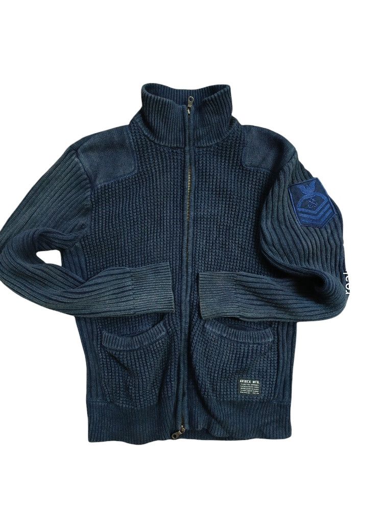 Avirex Avirex USN Wool Sweater Size US M / EU 48-50 / 2 - 1 Thumbnail