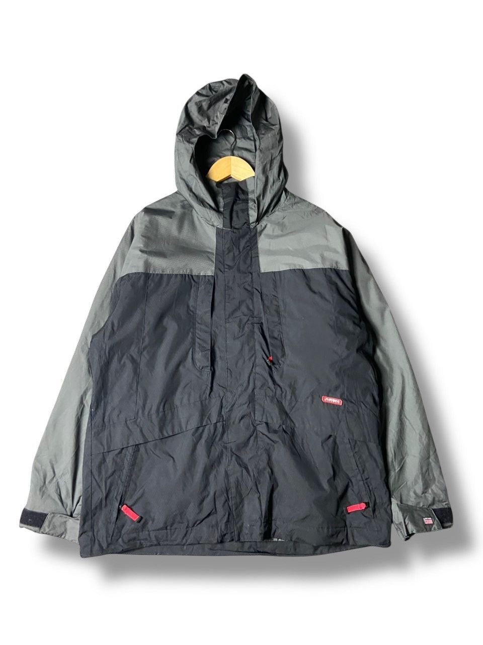 Japanese Brand ARBN AIRBORN Outdoor Jacket with Hood (160) Size US M / EU 48-50 / 2 - 1 Thumbnail