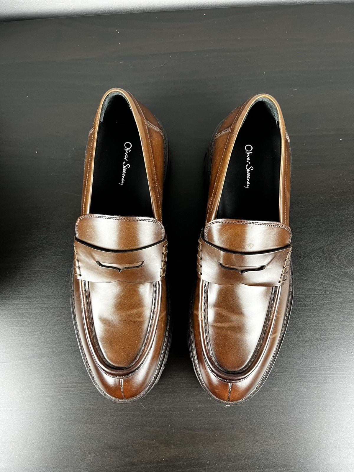 Oliver Sweeney Leather Loafers Size 7,5 in Brown, Men's (Size 7.5) — image 4 of 6