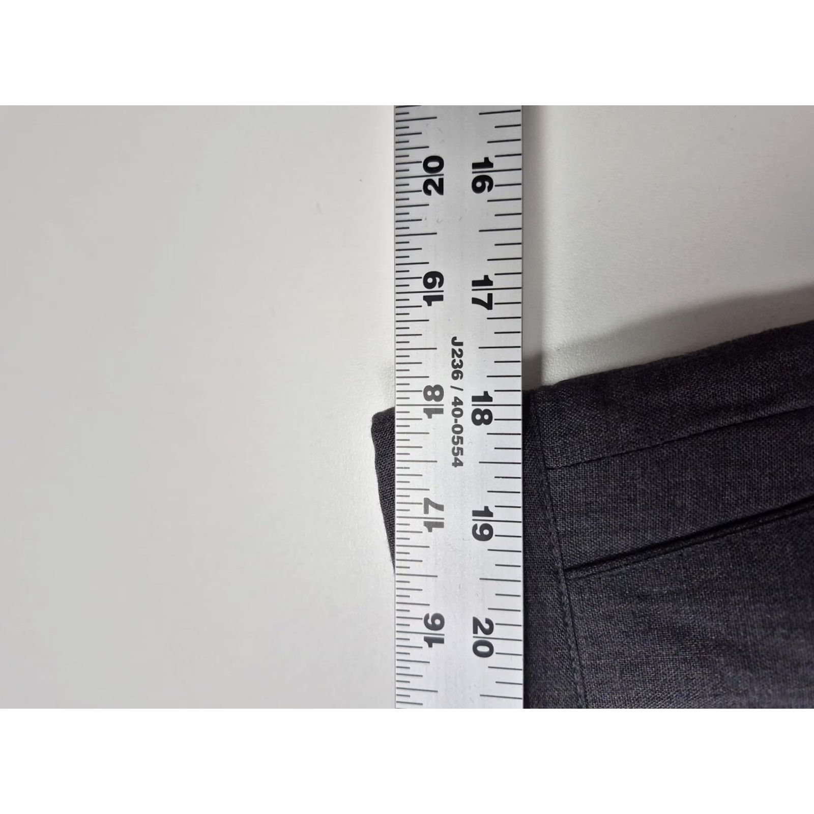 Vintage Sansabelt Mens Dress Pants 36x36 Gray Wool Pleated Straight Unhemmed Pants Mens Regular Wool Dress Pants Gray Size US 36 / EU 52 - 7 Thumbnail