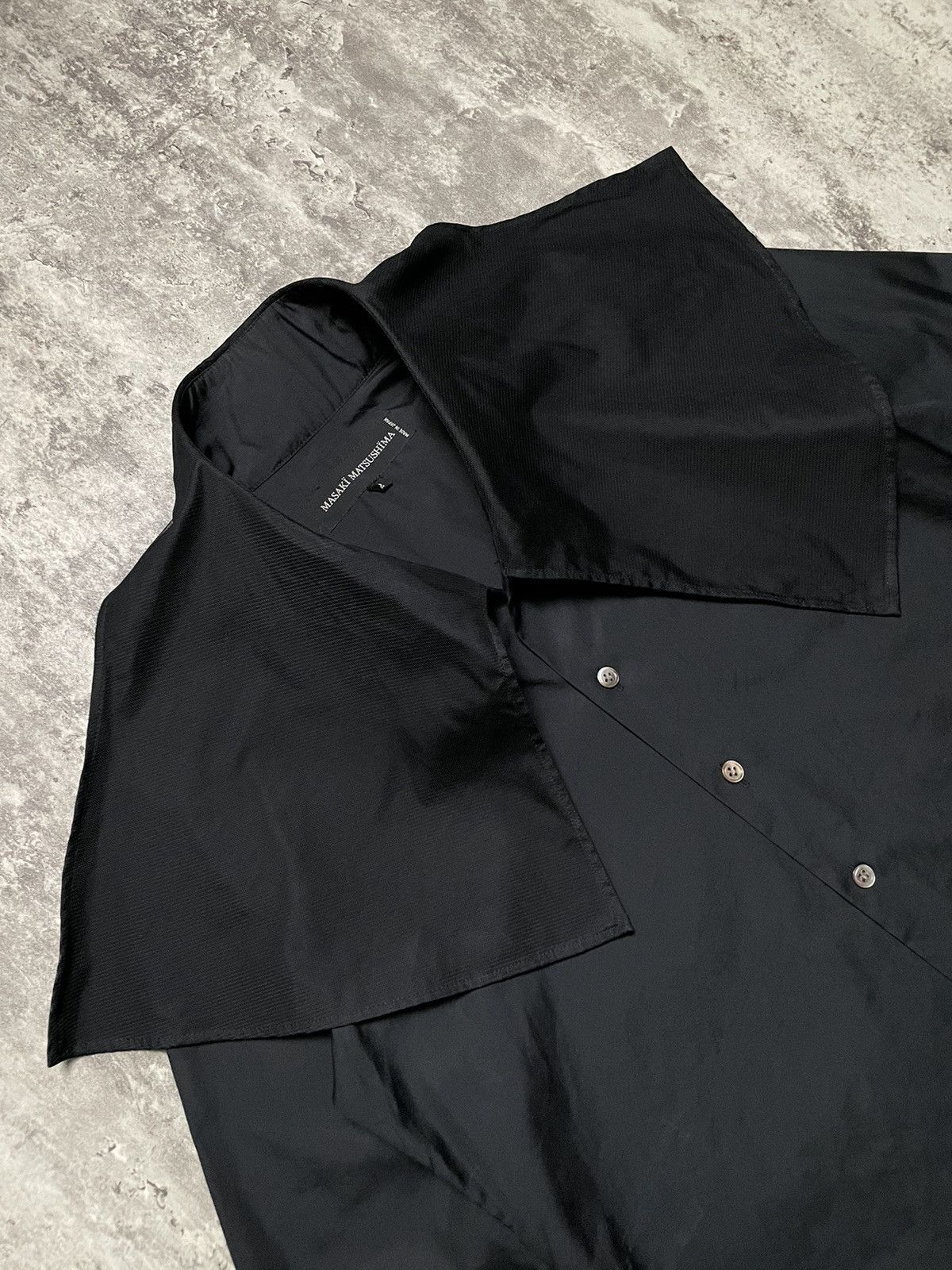 If Six Was Nine × Le Grande Bleu (L.G.B.) × Masaki Matsushima 🔥RARE🔥 Masaki Matsushima Super Big Colar Mesh Layered Size US M / EU 48-50 / 2 - 3 Thumbnail