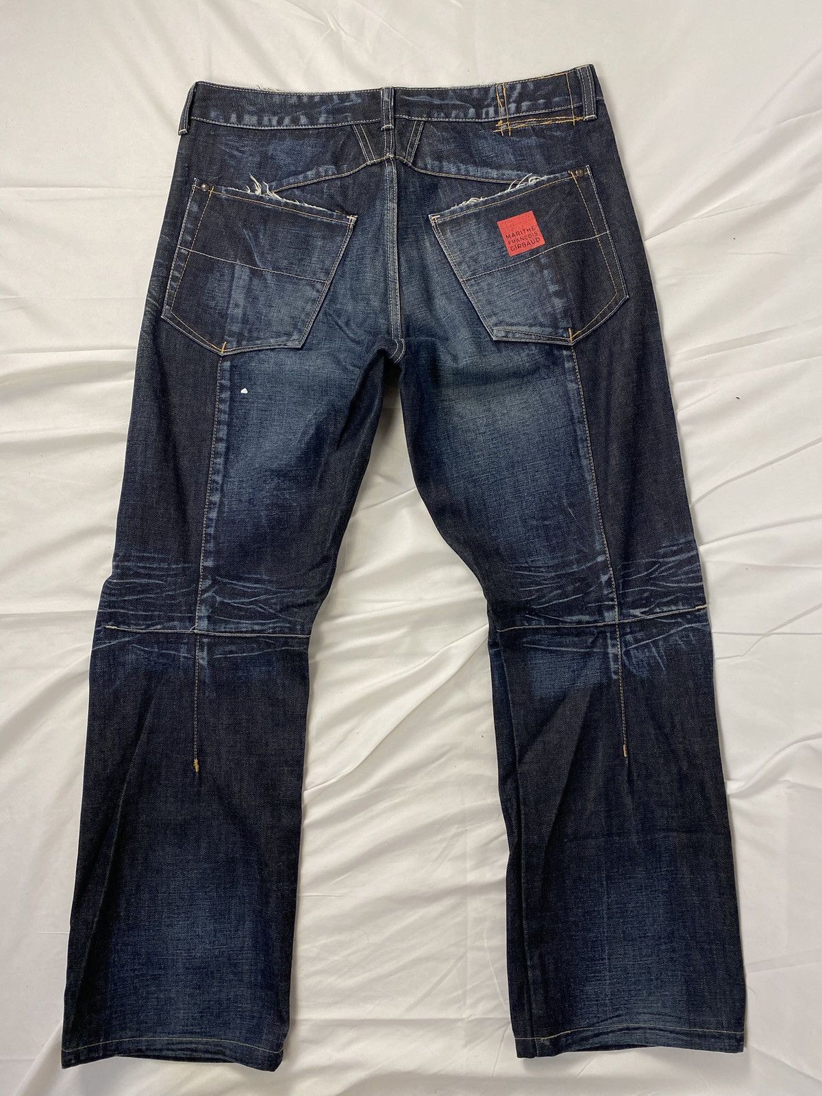 Marithe + Francois Girbaud ✨ Archive Marithe Francois Girbaud Jeans Denim Punk Style Size US 34 / EU 50 - 5 Thumbnail