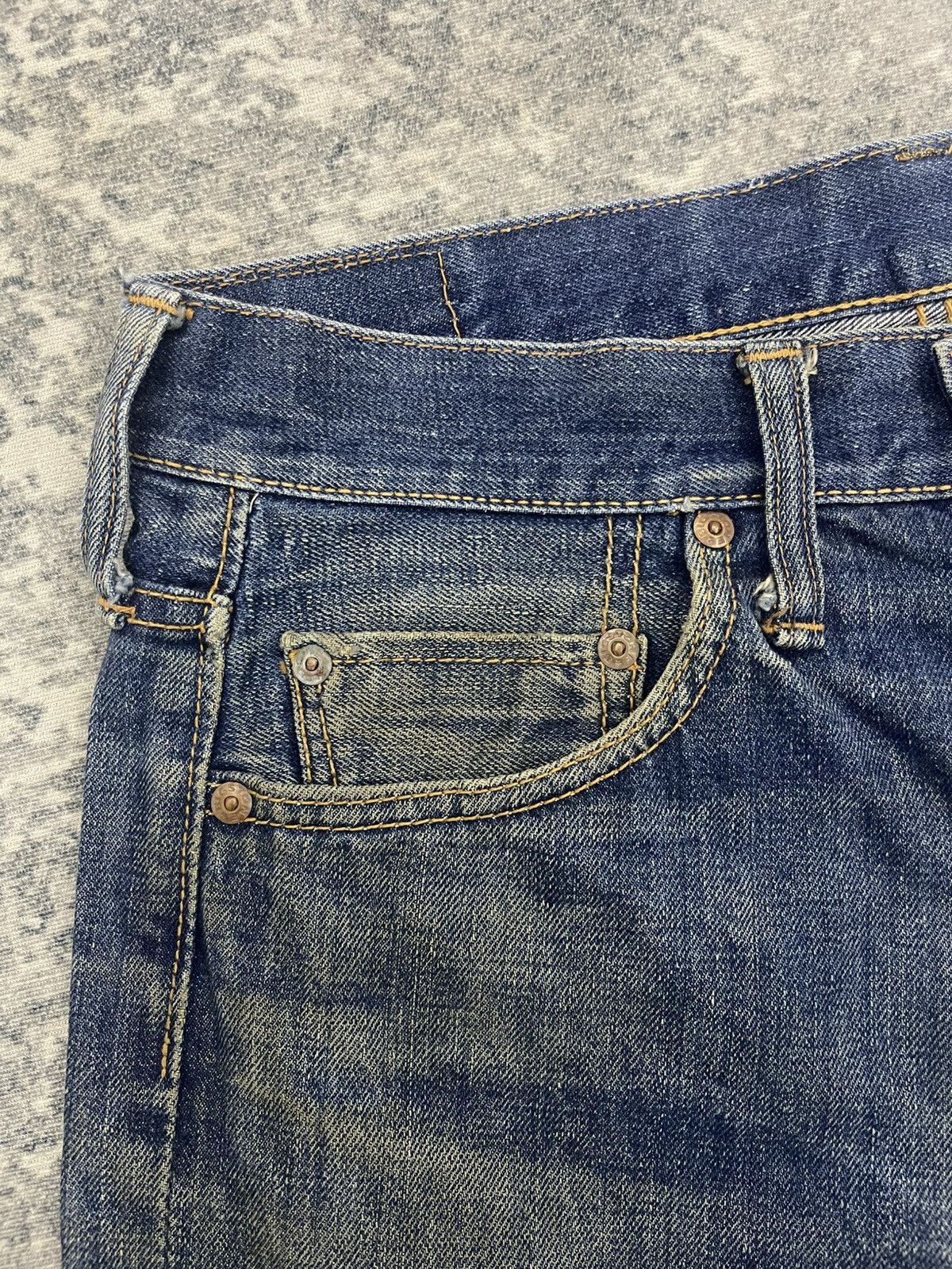 Vintage Vintage 70s Bigstone Bell Bottom Jeans Size US 29 - 8 Thumbnail