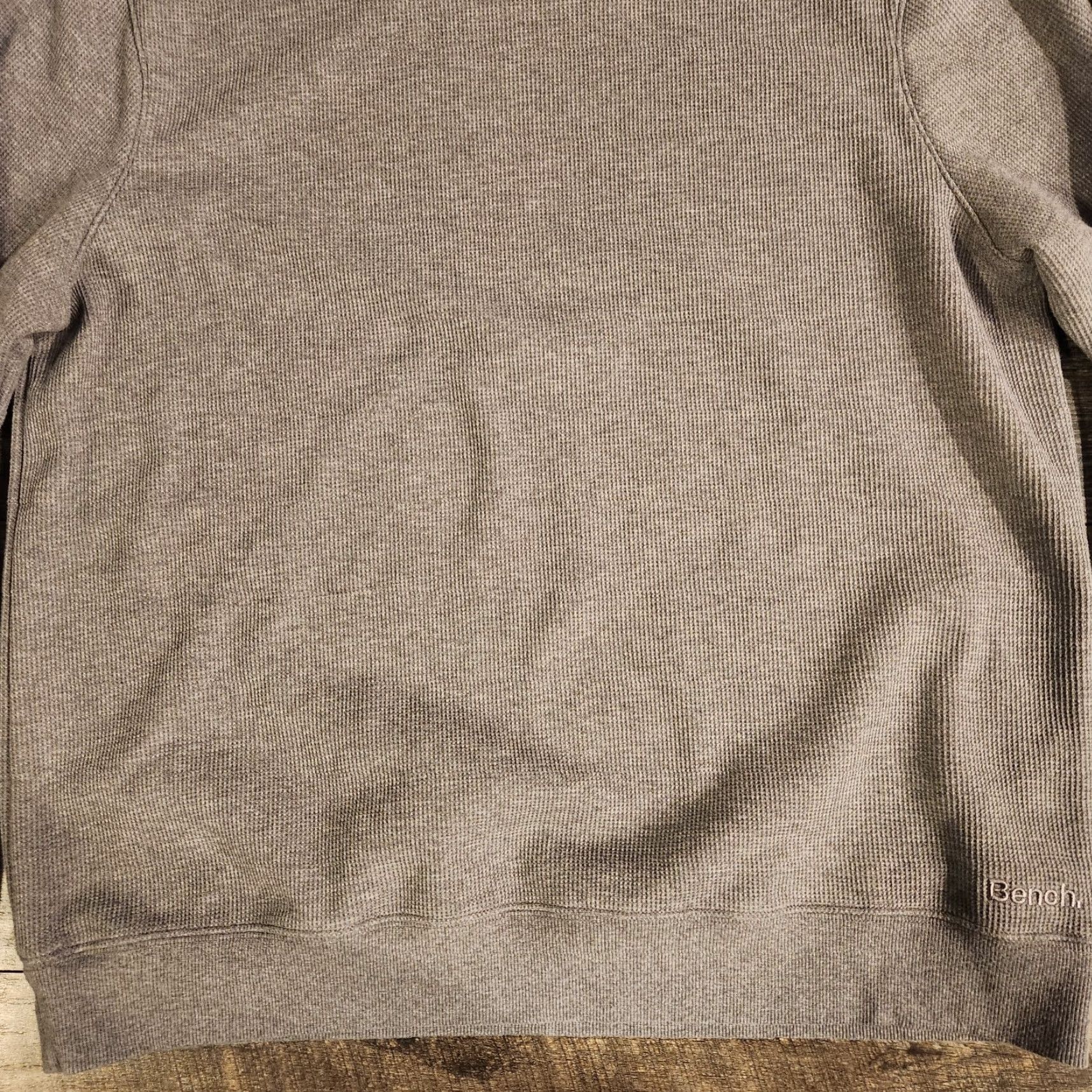 Bench Bench Crew Neck Waffle Knit Thermal Shirt Mens XL Gray Lot Of 2 Size US XL / EU 56 / 4 - 3 Thumbnail