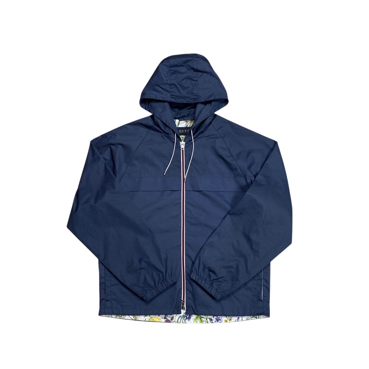 Gucci Gucci Floral Inner Full Printed Double Zipper Hooded Jacket Size US M / EU 48-50 / 2 - 3 Thumbnail