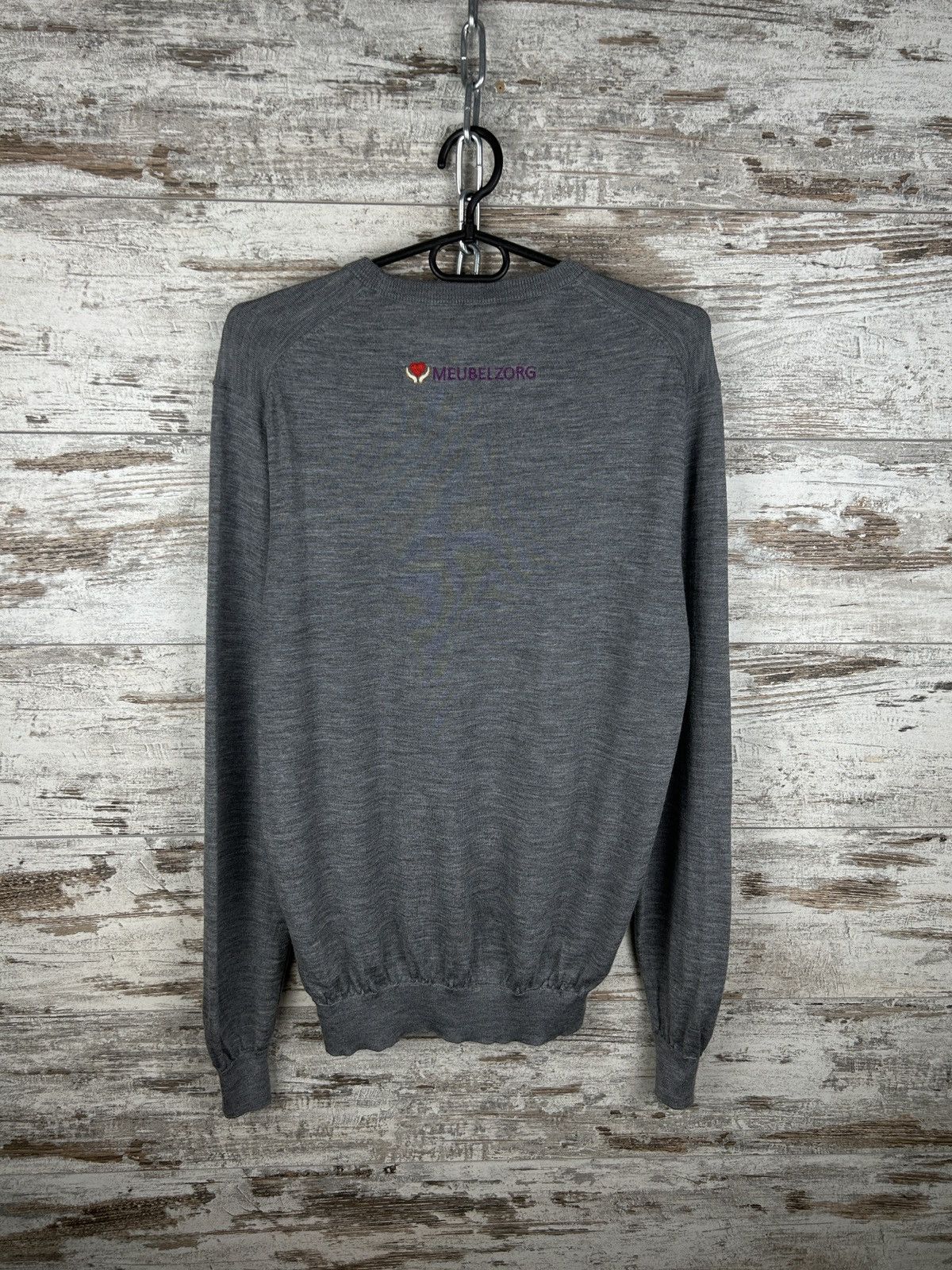 Suitsupply × Vintage Mens Suitsupply merino wool sweater luxury size L knitwear Size US L / EU 52-54 / 3 - 10 Thumbnail