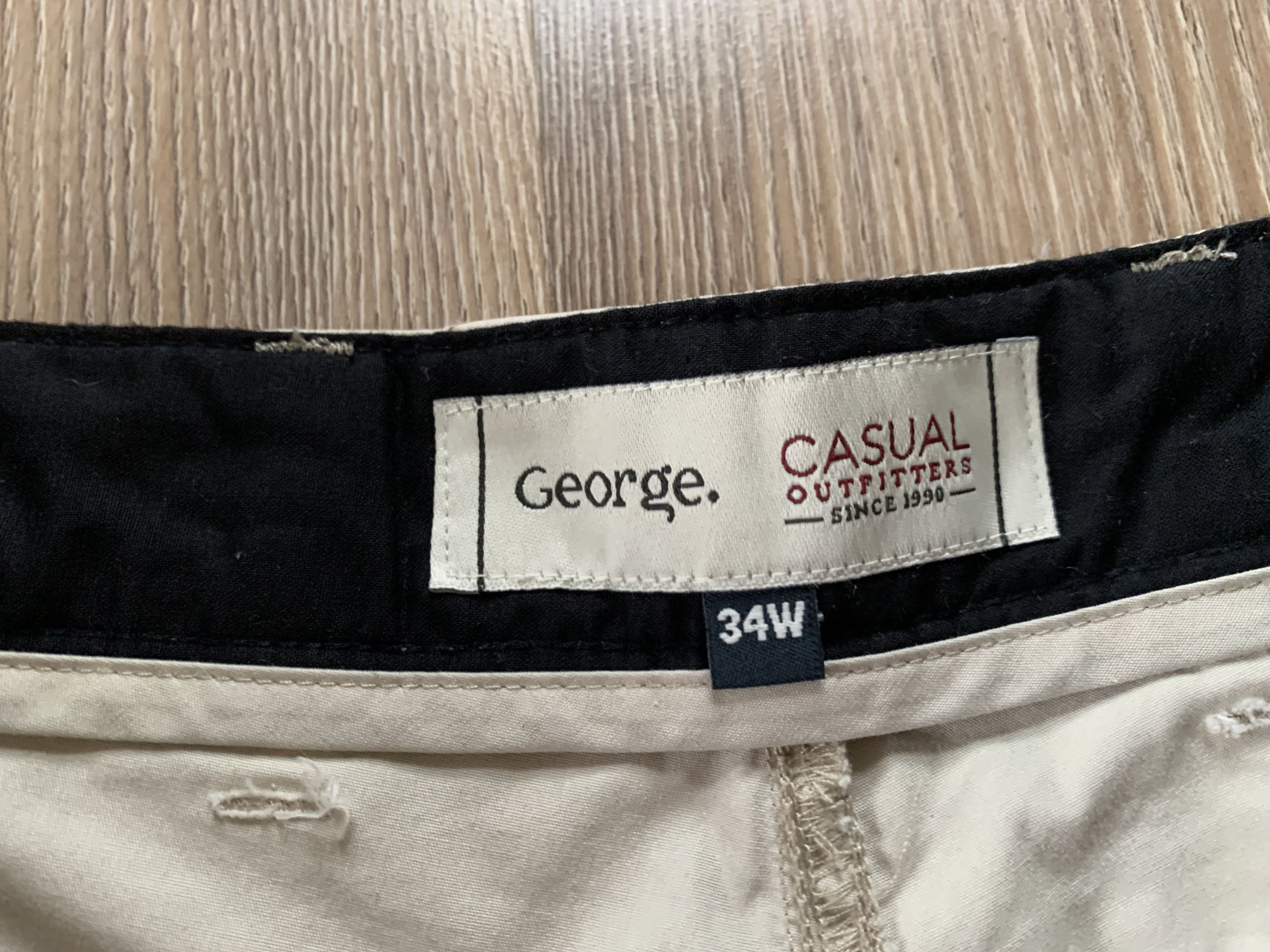 George George Light Cargo Shorts Size US 34 / EU 50 - 6 Thumbnail
