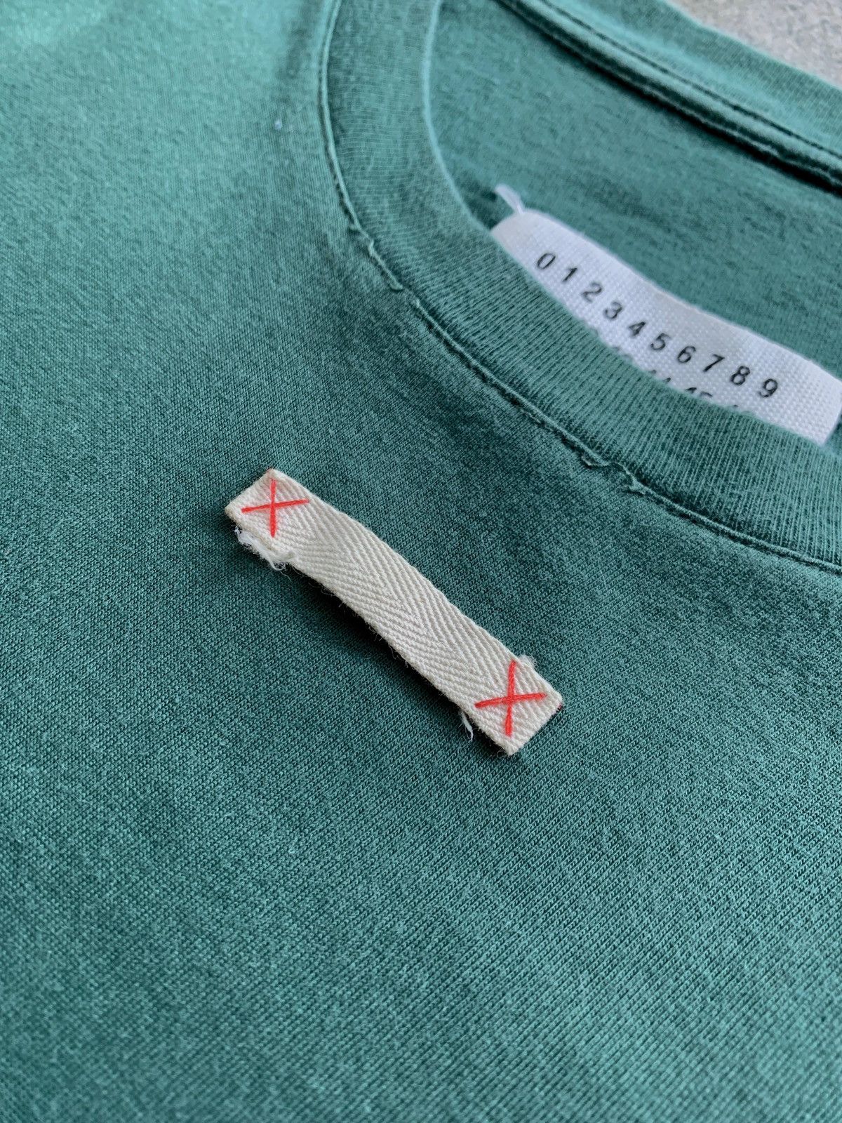 Maison Margiela FREE TAX! Name Tag Logo tee Size US M / EU 48-50 / 2 - 4 Thumbnail