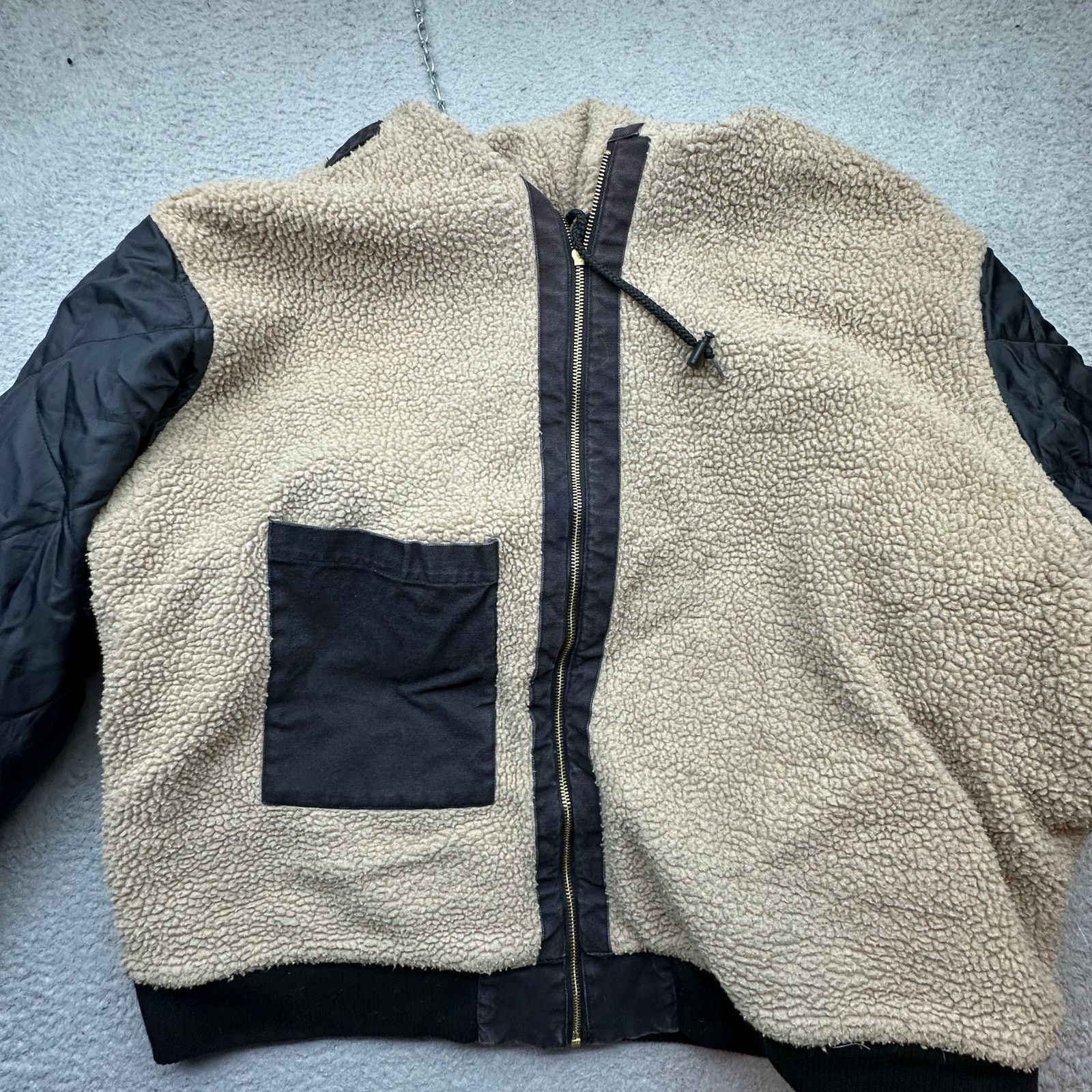Walls Walls Duck Canvas Sherpa Fleece Lined Full Zip Jacket 2XL Size US XXL / EU 58 / 5 - 9 Thumbnail