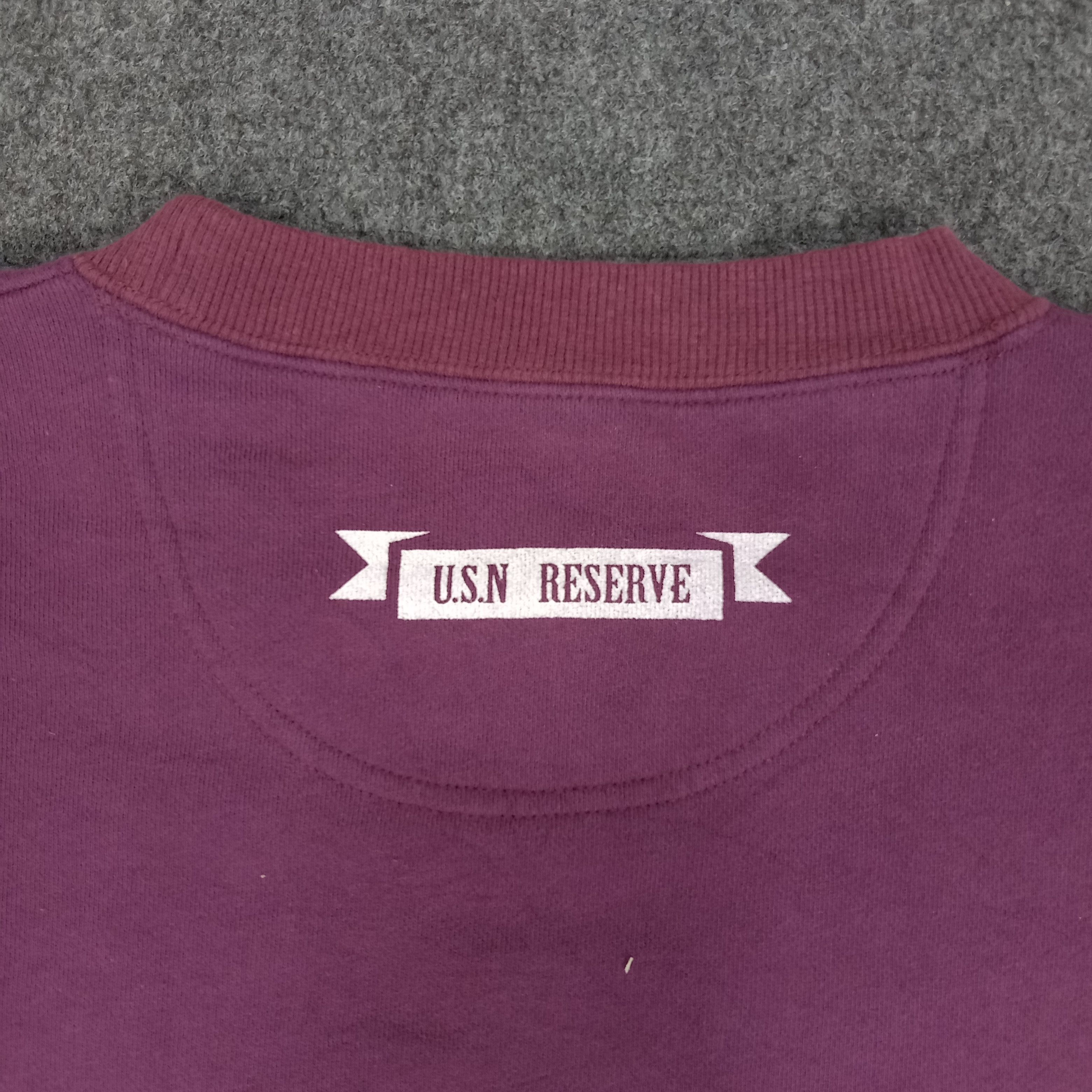 Vintage Department Of the Navy U.S Naval Reserve Sweatshirt Size US XXL / EU 58 / 5 - 5 Thumbnail