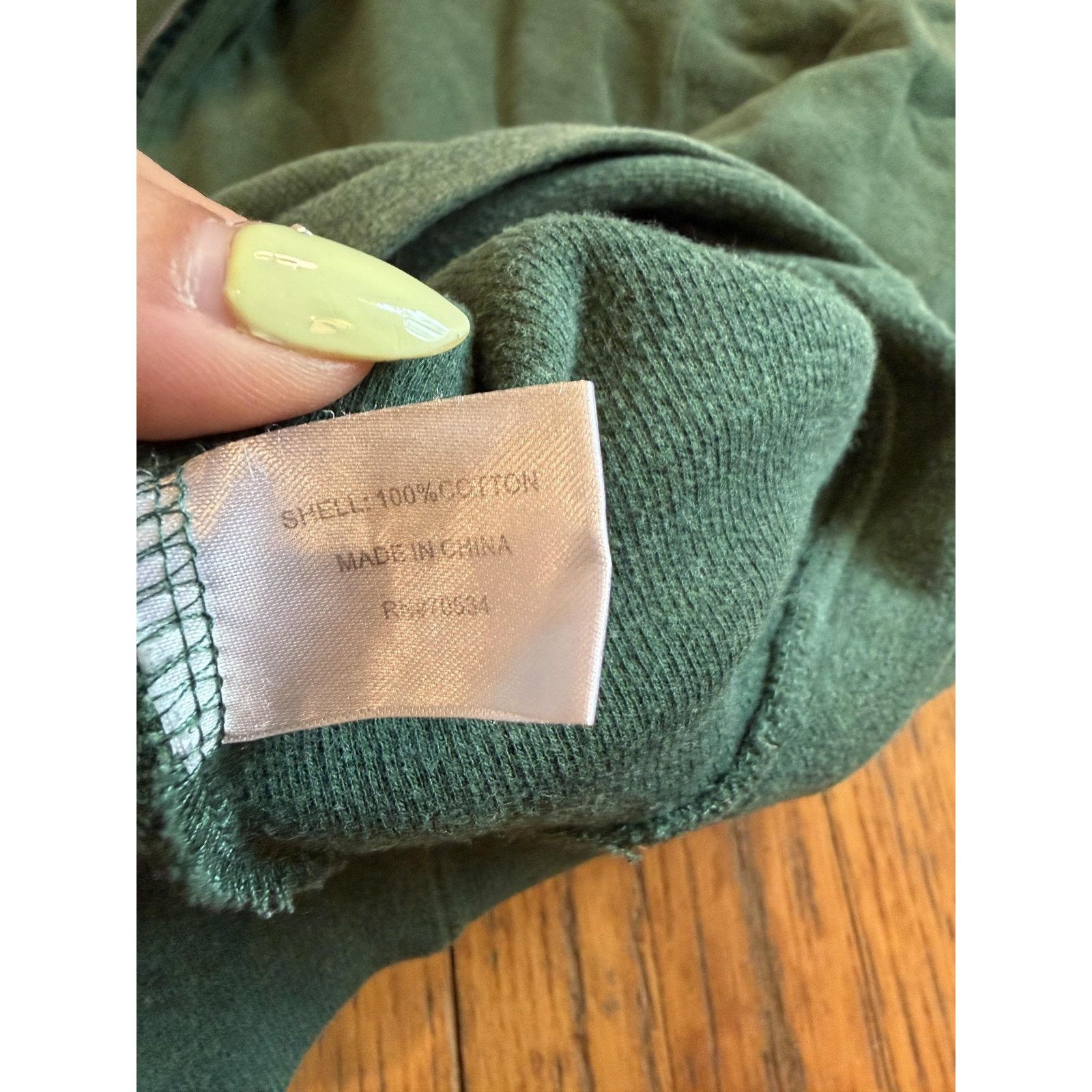 Orvis Orvis Mens Large Green Sweatshirt 1/4 Zip Mock Neck Pullover Size US L / EU 52-54 / 3 - 6 Thumbnail