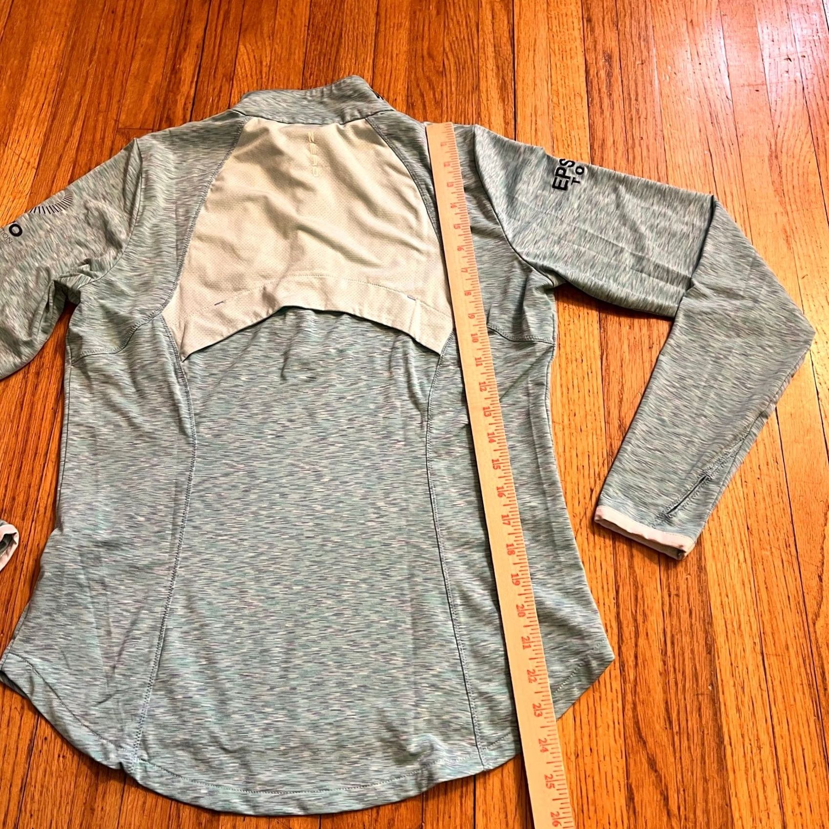 Vintage Zero Restriction Shirt Womens Medium Quarter Zip Performance Golf Green Qzip Size M / US 6-8 / IT 42-44 - 7 Thumbnail