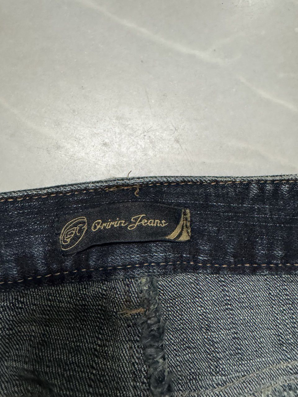 Japanese Brand Flared💥Bell Bottom Japanese Mudwash Bootcut Insane Dark Jean Size US 29 - 8 Thumbnail