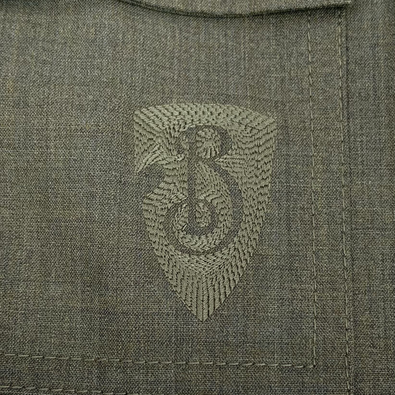 Burberry Burberry Multi-Pocket Wool Utility Jacket Green (36) Size XS / US 0-2 / IT 36-38 - 5 Thumbnail