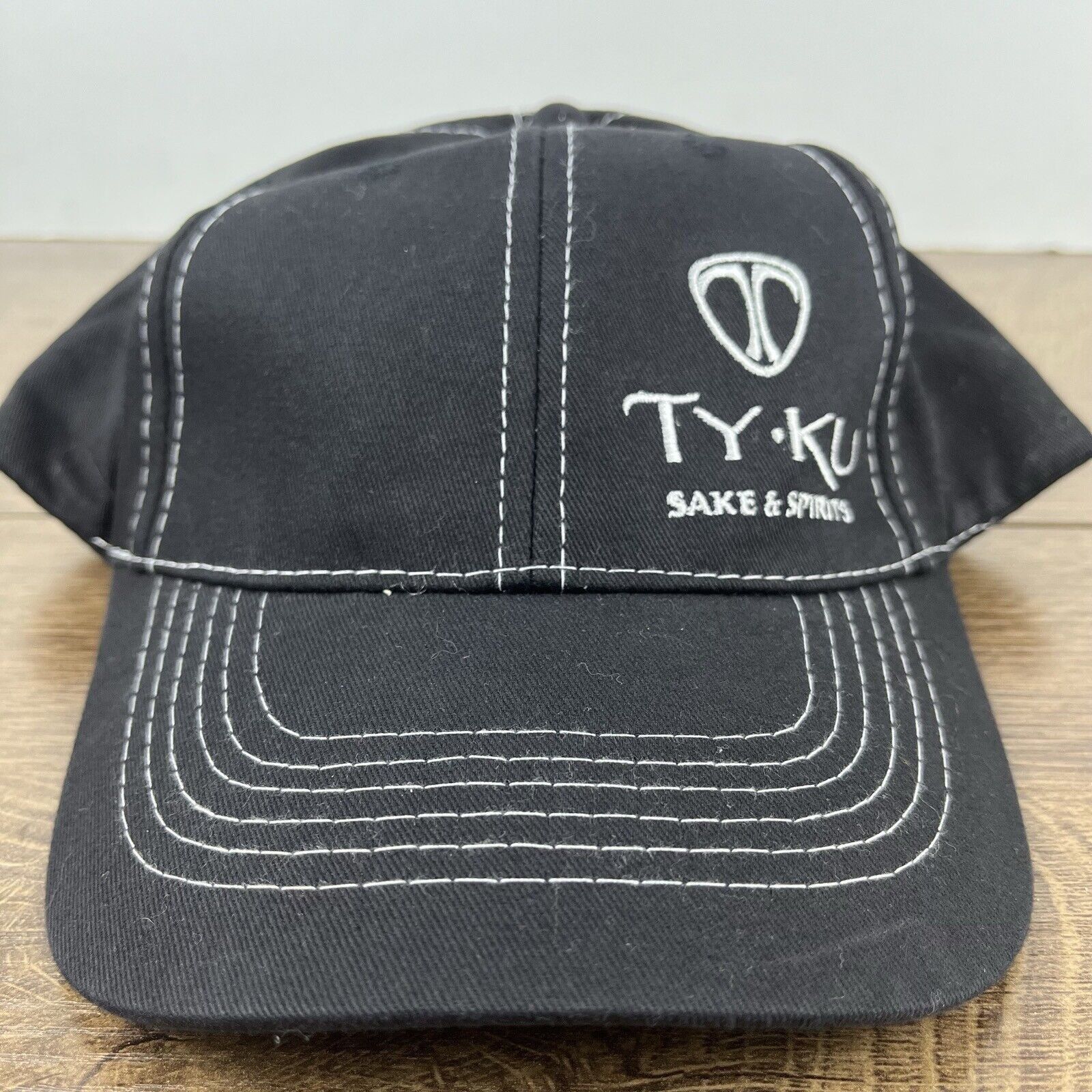 Other Ty Ku Hat Sake and Spirits Cap Hat Black Hat Adjustable Blac Size ONE SIZE - 5 Thumbnail