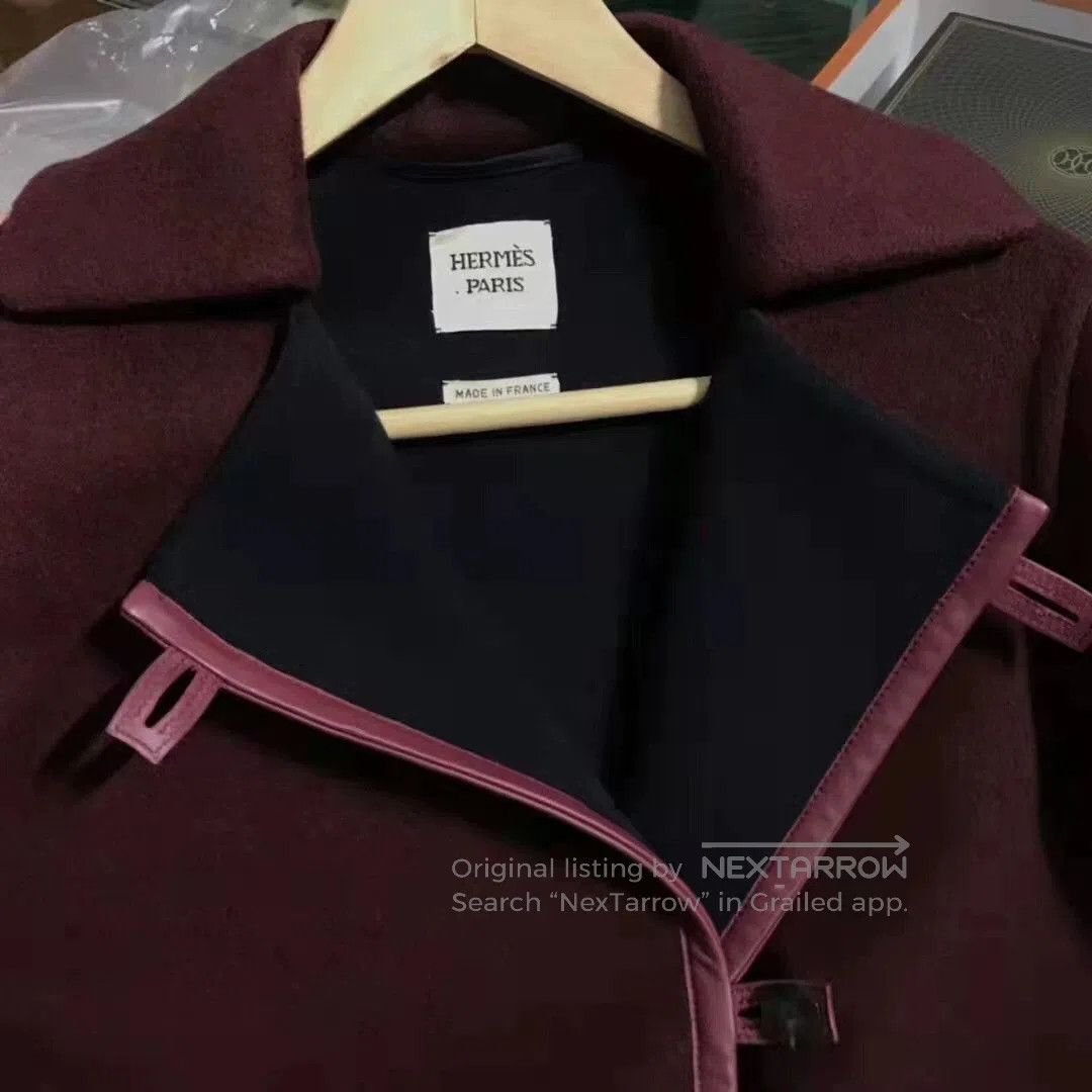 Hermes Hermes Women's Short Cashmere Coat. Size US M / EU 48-50 / 2 - 2 Thumbnail