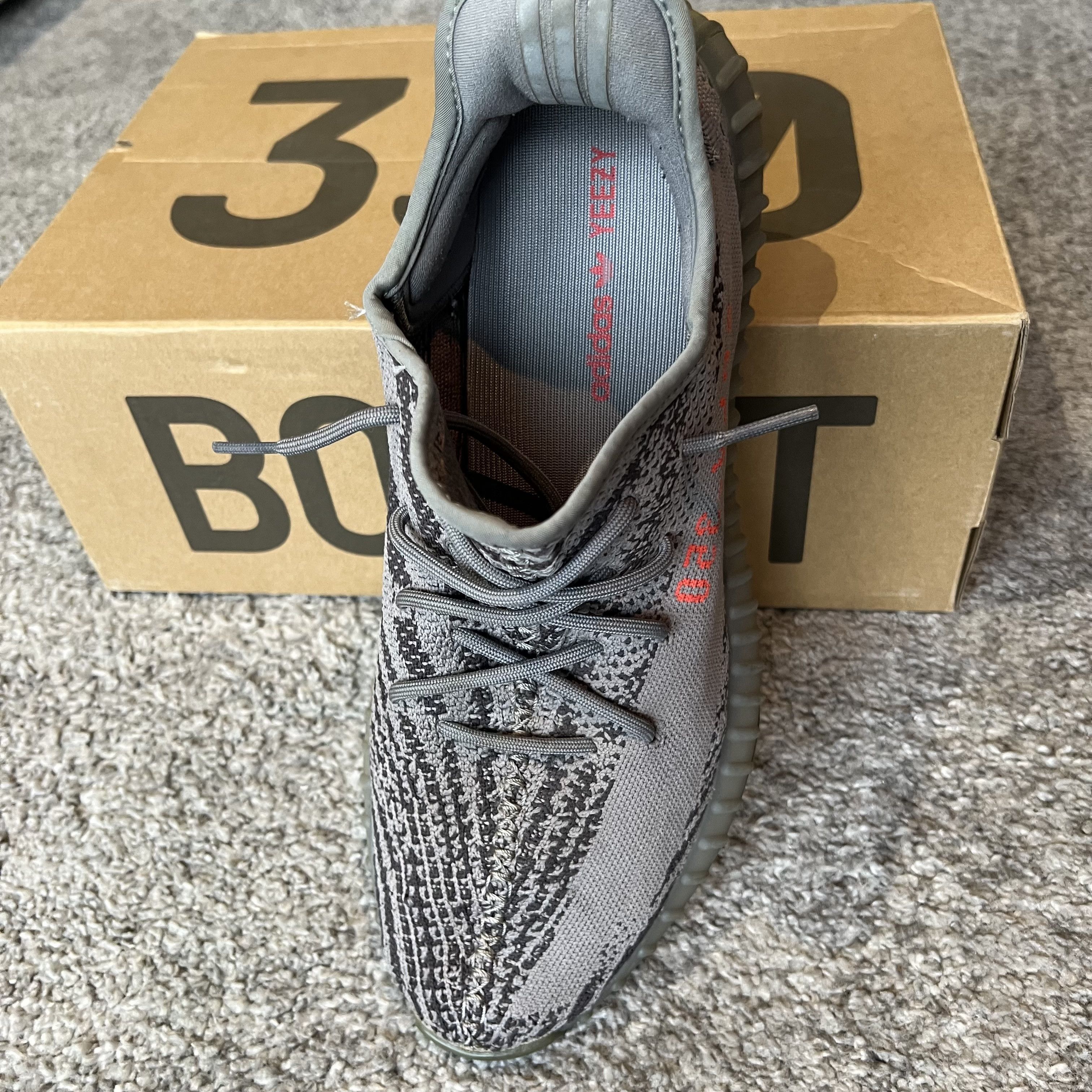 Adidas × Kanye West Yeezy Boost 350 V2 Beluga 2.0 Size US 14 / EU 47 - 22 Thumbnail