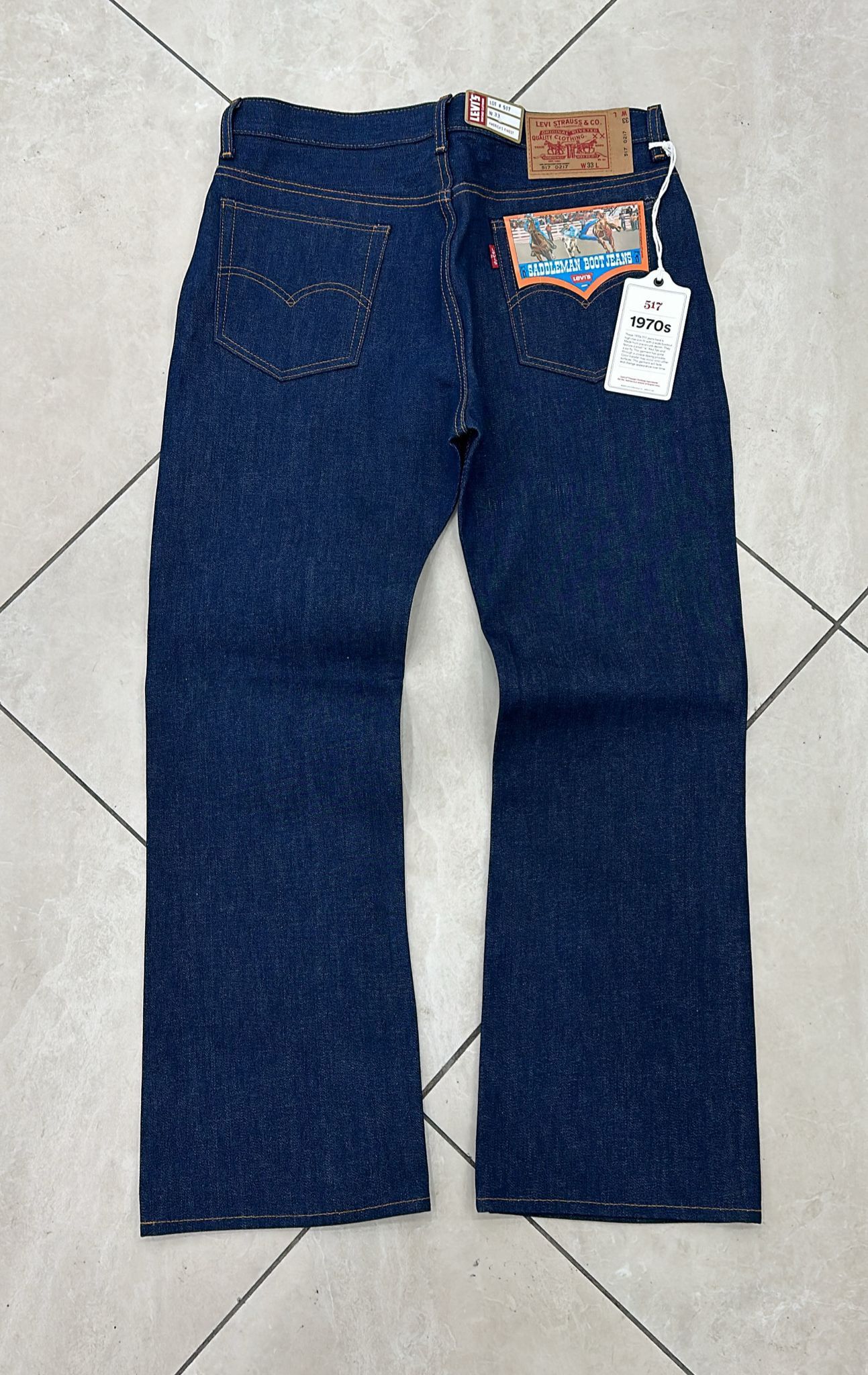 Levi's Vintage Clothing LVC Levi's Vintage Clothing 1970 517-0217 Bootcut Jeans Size US 33 - 3 Thumbnail