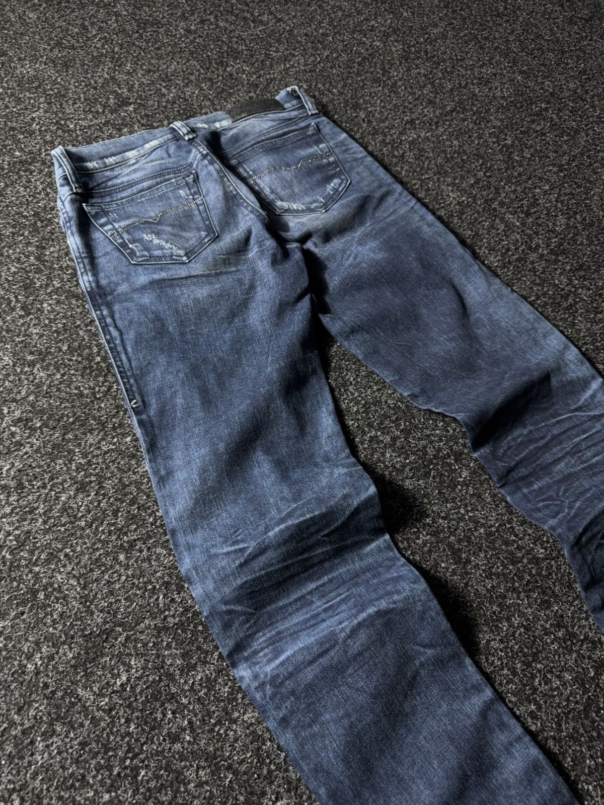 Diesel × If Six Was Nine × Vintage Vintage 90s Distressed Diesel Industry Jeans Skinny pants Size 25" / US 0 / IT 36 - 12 Thumbnail