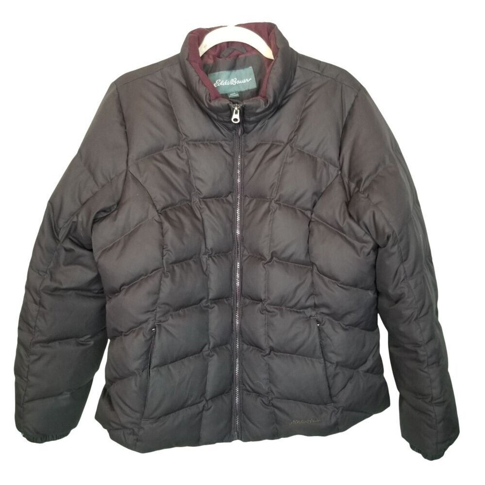Eddie Bauer Eddie Bauer Womens Down Puffer Jacket Full Zip L 650 Fill Size L / US 10 / IT 46 - 1 Thumbnail