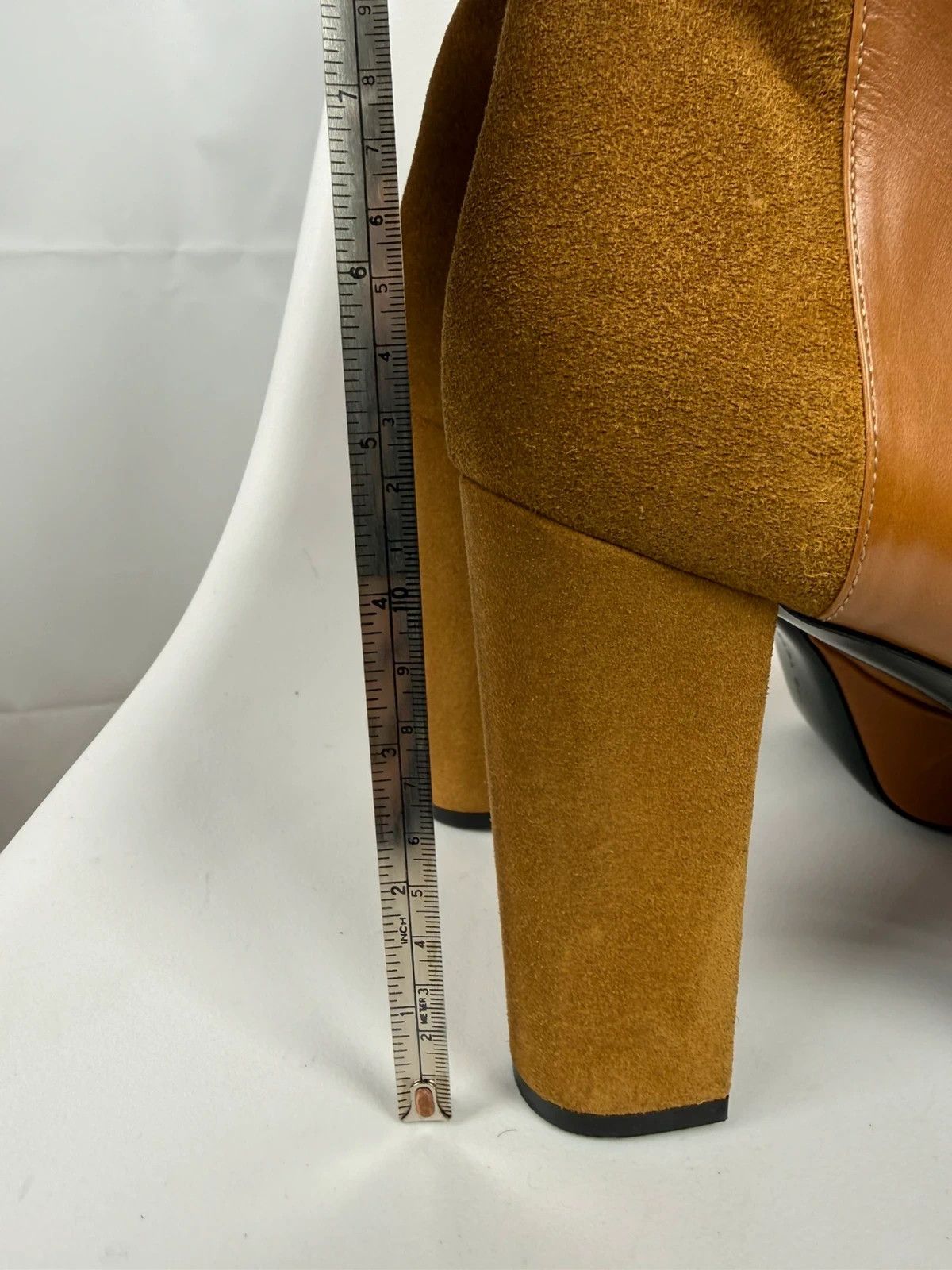 Barbara Bui Barbara Bui Genuine Leather Block Heel Boots size 40 Size US 10 / IT 40 - 11 Thumbnail