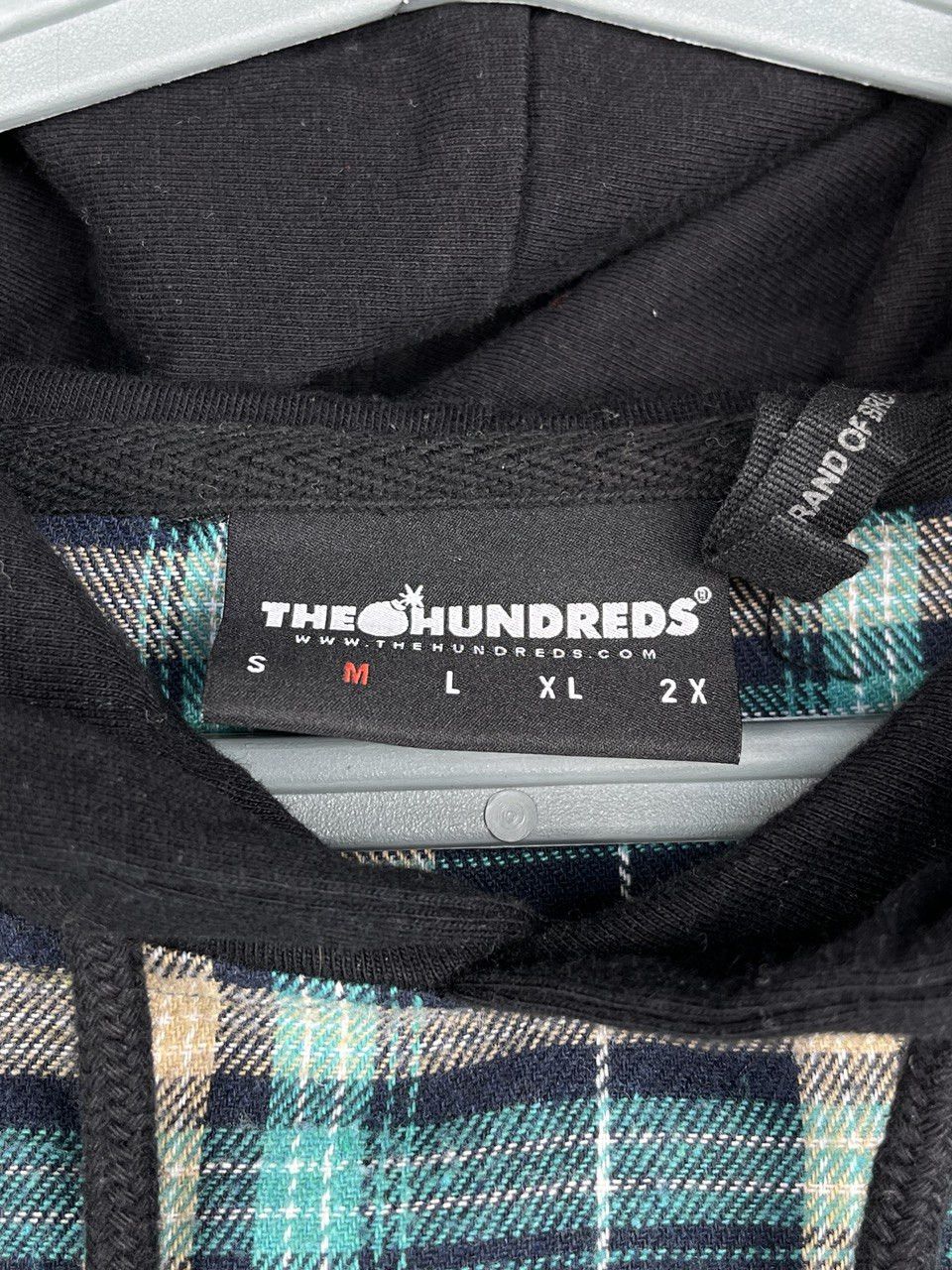 The Hundreds The Hundreds Plaid Logo Shirt Hoodie Flannel Size US M / EU 48-50 / 2 - 3 Thumbnail