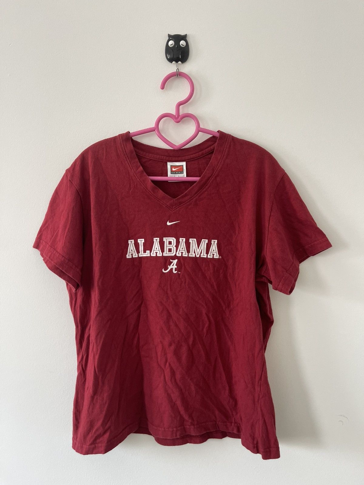 Nike Rare Vintage NIKE Alabama Center Swoosh Y2K Tee Size L / US 10 / IT 46 - 1 Thumbnail