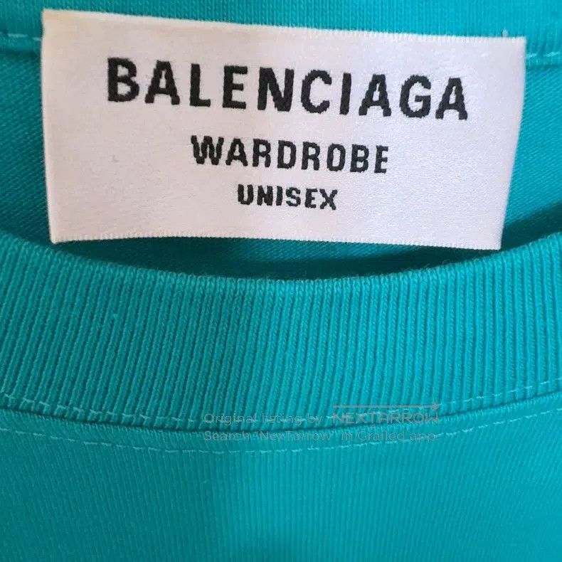 Balenciaga Balenciaga Mint Blue Short Sleeve T-shirt, M Size US M / EU 48-50 / 2 - 3 Thumbnail