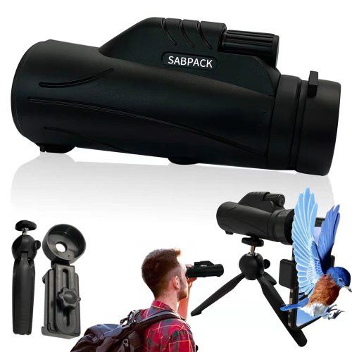 Designer × Homemade Monocular Telescope - 12X42 High Power Monocular for Bird Wa Size US L / EU 52-54 / 3 - 1 Thumbnail