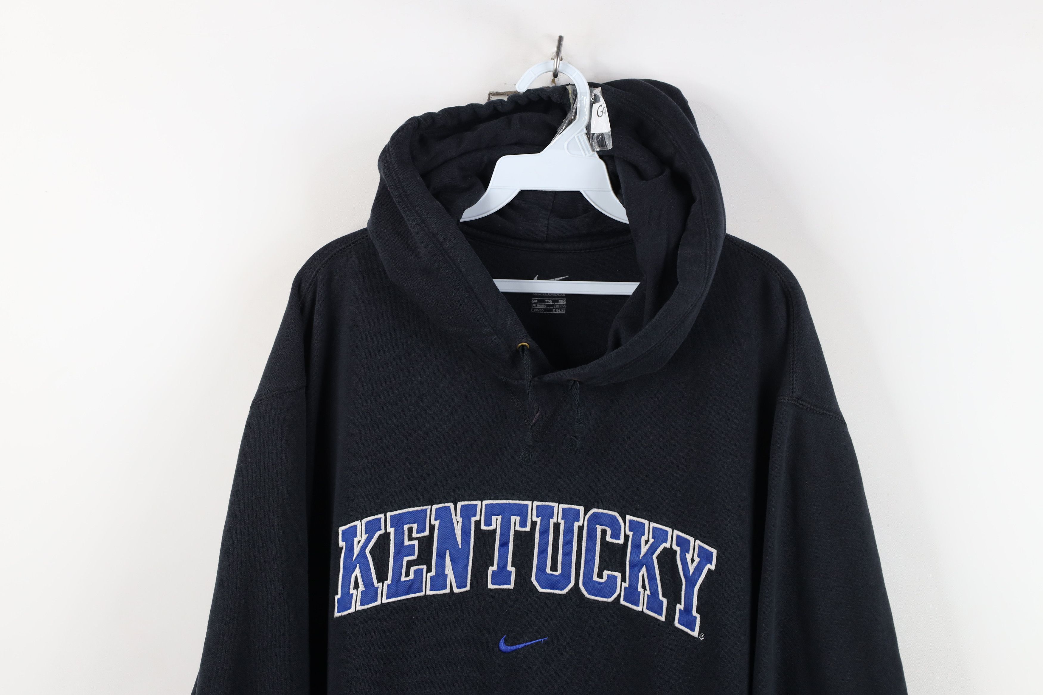 Nike Vintage Y2K Nike Mini Swoosh University of Kentucky Hoodie Size US XXL / EU 58 / 5 - 2 Thumbnail