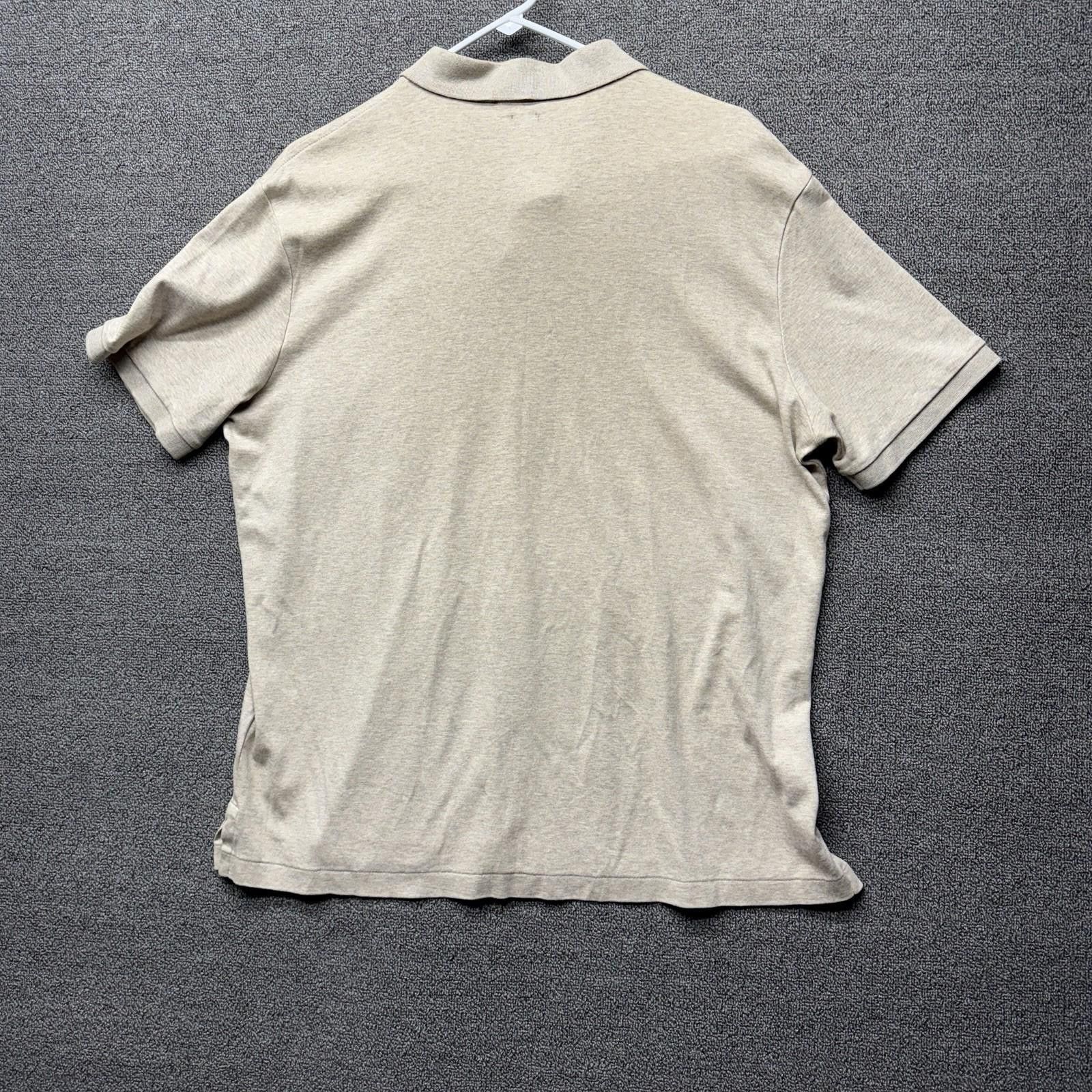 Polo Ralph Lauren Polo Ralph Lauren Men’s L Polo Shirt Beige Tan Khaki Size US L / EU 52-54 / 3 - 2 Thumbnail