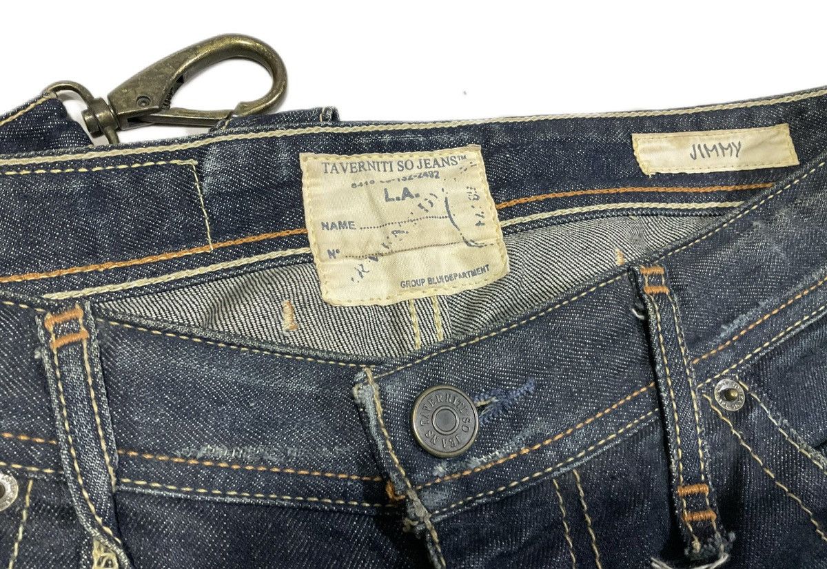 If Six Was Nine × Japanese Brand × Le Grande Bleu (L.G.B.) 🔥Sick Y2K Taverniti Jeans Mud Wash Flared Denim Belt Size US 32 / EU 48 - 11 Thumbnail