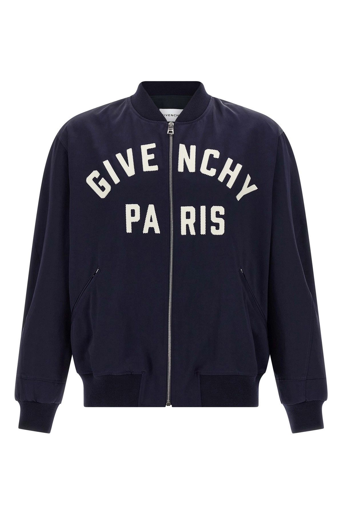 Logo bomber jacket