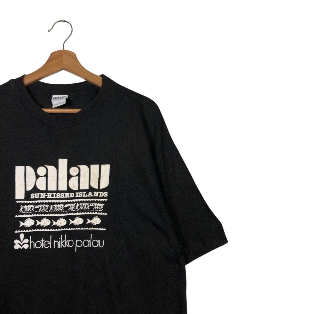 Other 📌HRLA Republic Of Palau T-Shirt Big Logo Made in Usa Size US L / EU 52-54 / 3 - 7 Thumbnail