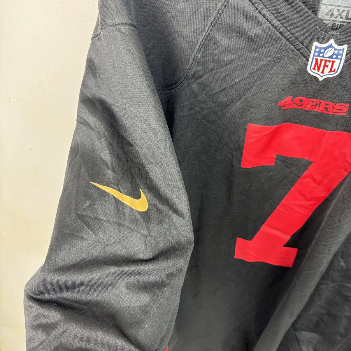 NFL × Nike × Vintage Kaepernick Nike 49ers NFL Jersey *4XL SIZE Size US XXL / EU 58 / 5 - 6 Thumbnail