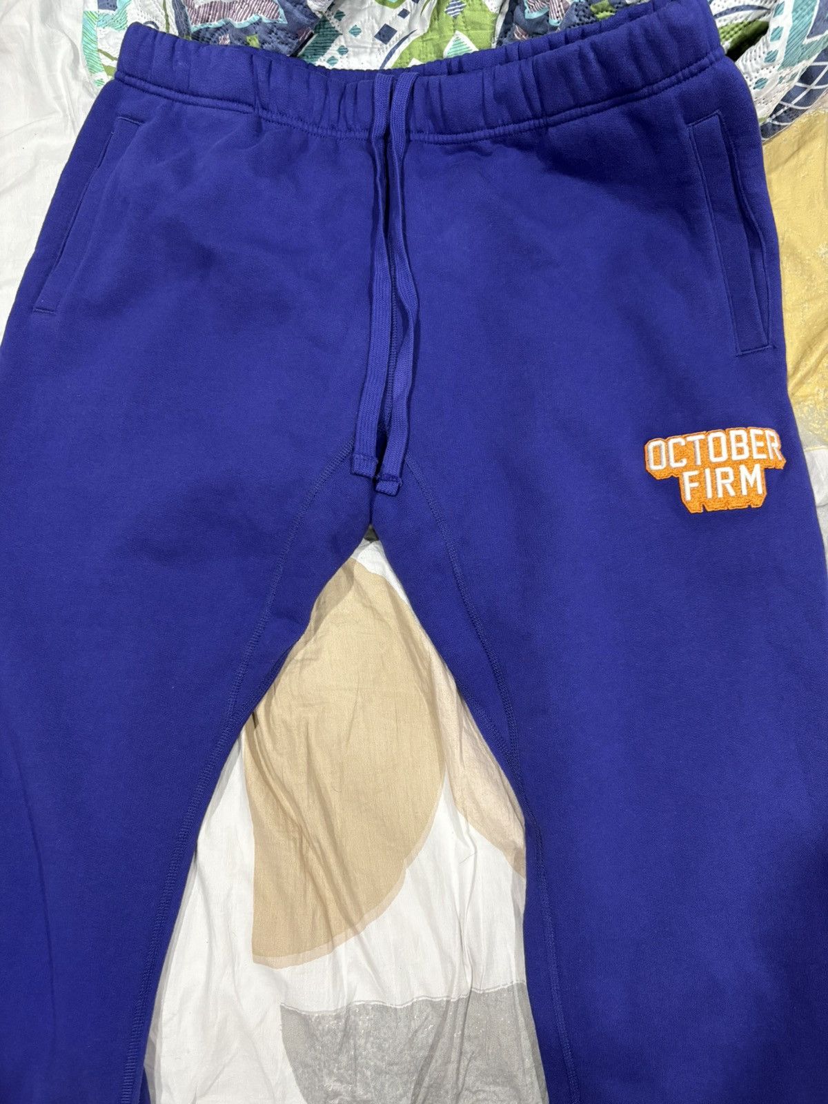 October's Very Own OVO October Firm Blue XL Pants Size US 37 - 1 Thumbnail