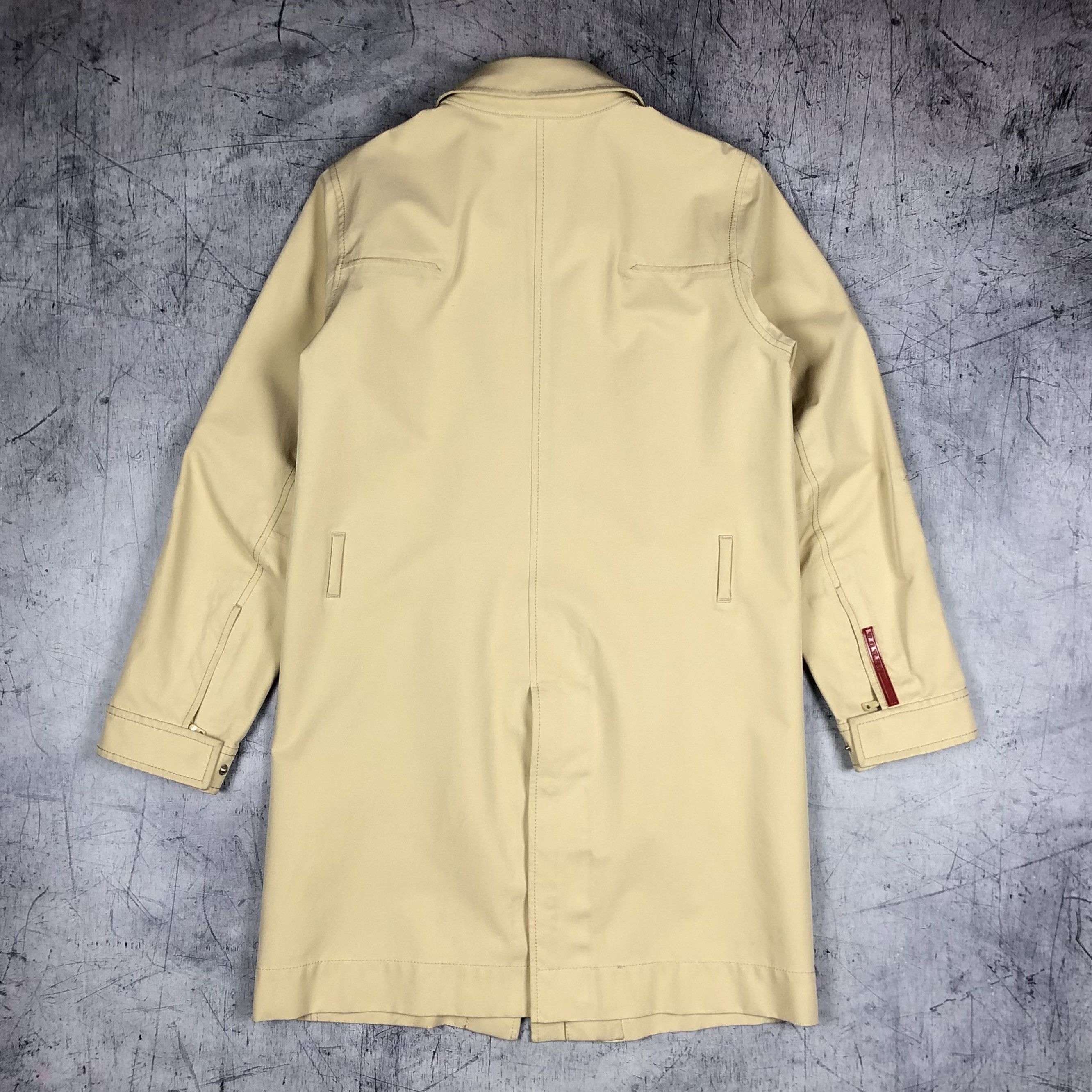 Prada Vintage Prada Gore-Tex Coat Jacket Nylon Red Tab Size S / US 4 / IT 40 - 20 Thumbnail