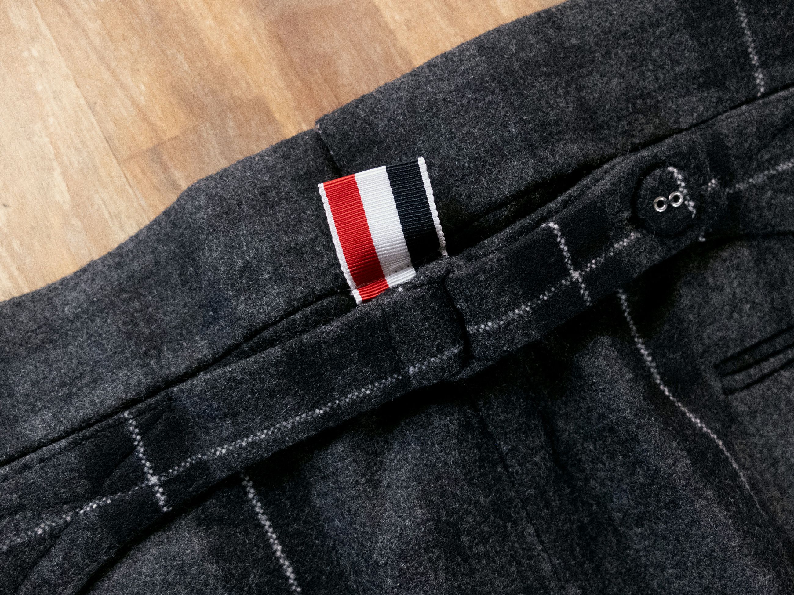 Thom Browne THOM BROWNE gray tartan wool cashmere pants Size 4 Size US 36 / EU 52 - 9 Thumbnail