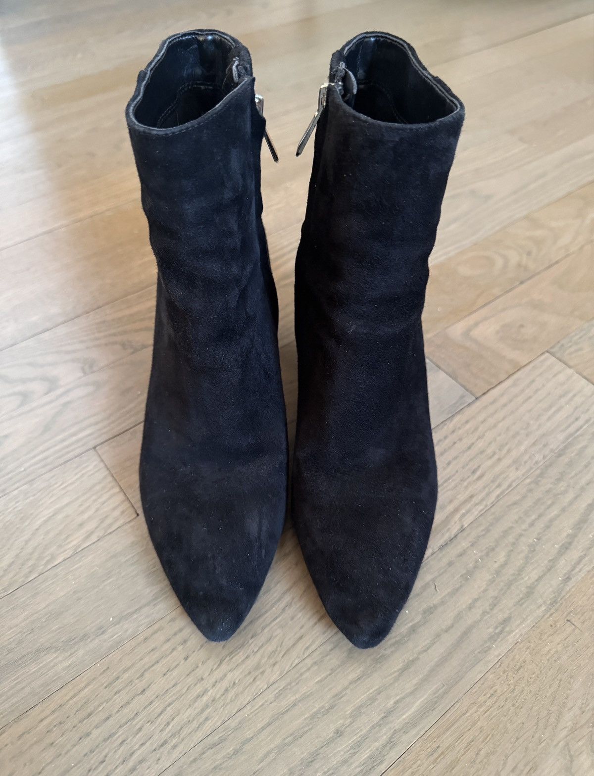 Sam Edelman Sam Edelman Suede boots Pointy Hilty Ankle Block Black 6.5 Size US 6.5 / IT 36.5 - 8 Thumbnail