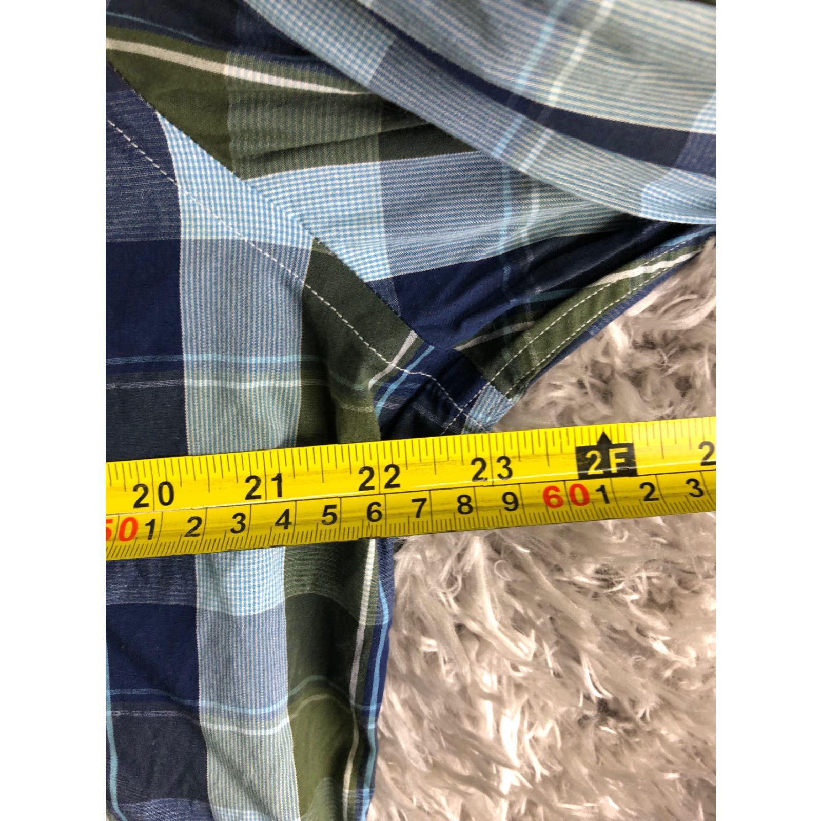 Apt. 9 Apt. 9 Slim Fit Mens 17 34/35 Blue Striped Long Sleeve Spread Collar Shirt Shirt Mens Regular Blue 1990s Modern Classic Shirt Size US L / EU 52-54 / 3 - 4 Thumbnail