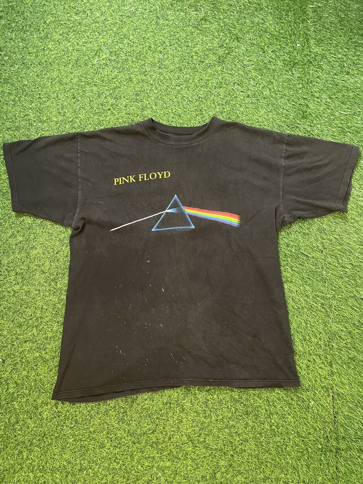 image of Vintage 1994 World Tour Pink Floyd in Black, Men's (Size XL)