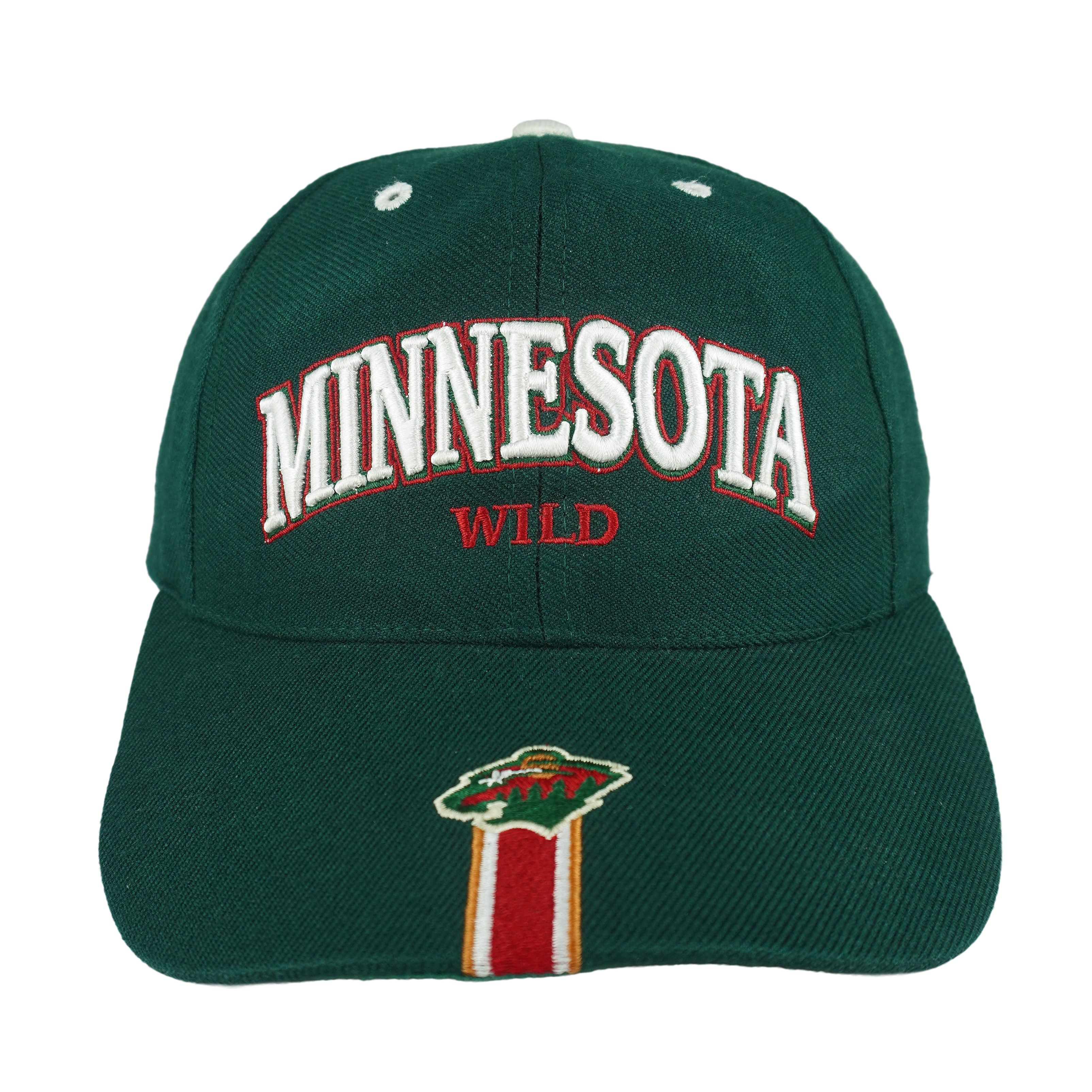 Twins Enterprise Inc. NHL - Minnesota Wild Strap Back Hat 1990s Size ONE SIZE - 1 Thumbnail