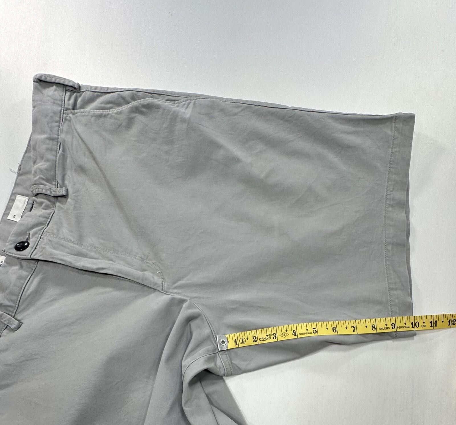 Gap Gap Flat Front Cotton/Spandex Chino Shorts Gray Mens 38 Size US 38 / EU 54 - 5 Thumbnail