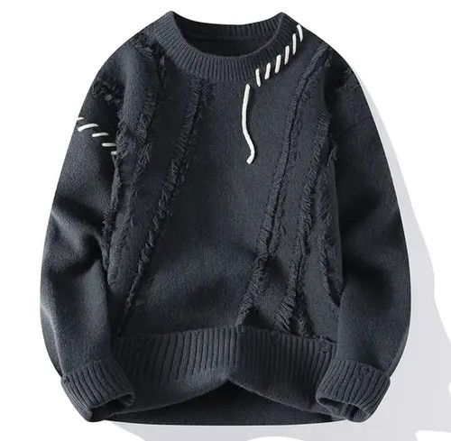 Japanese Brand Horiuchi x Han Turtleneck Patchwork Pullovers Sweatshirt Size US M / EU 48-50 / 2 - 8 Thumbnail