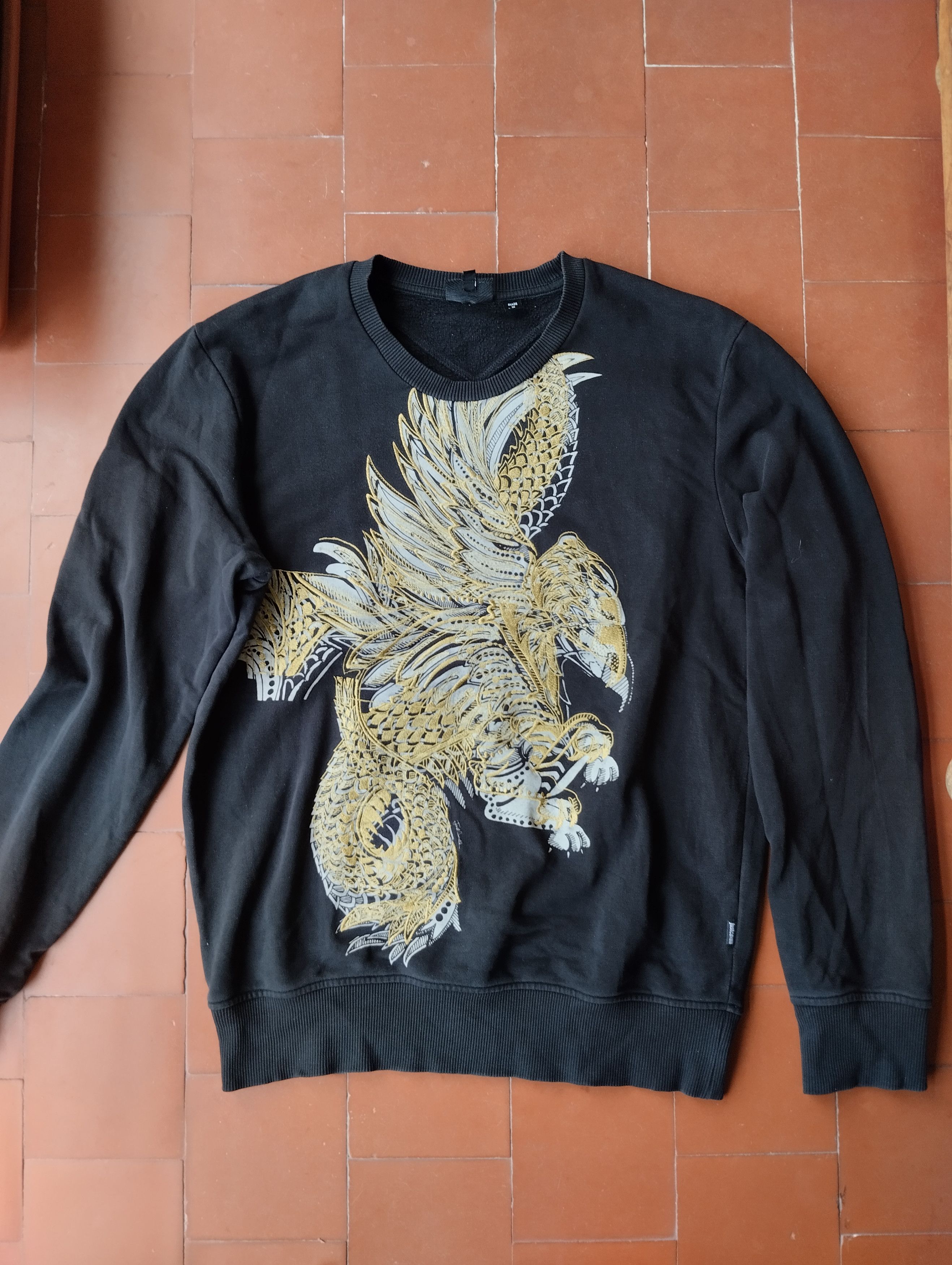 VUJA DE x WAYH SCOTT AFFIX FLEECE SWEATER IN ANGORA WOOL