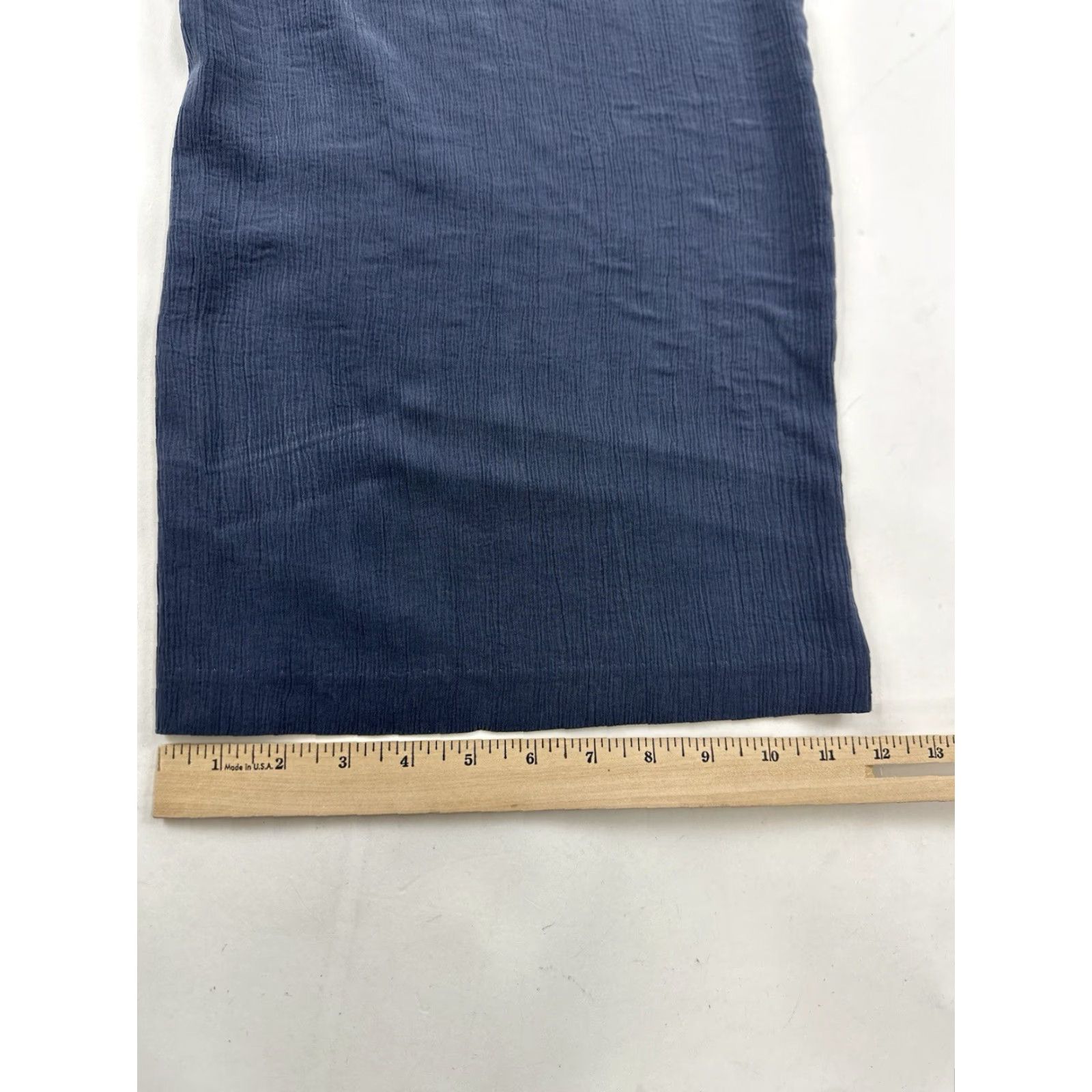 J. Jill J.Jill Pants Women’s Small Blue Cropped Wide-Leg Trousers Size 28" / US 6 / IT 42 - 7 Thumbnail