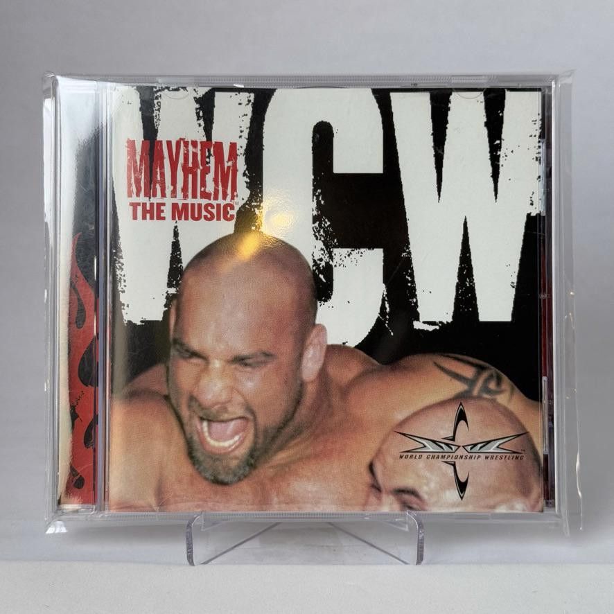 Designer VTG WCW Mayhem The Music CD - 1999 Album Very Rare Size ONE SIZE - 1 Thumbnail